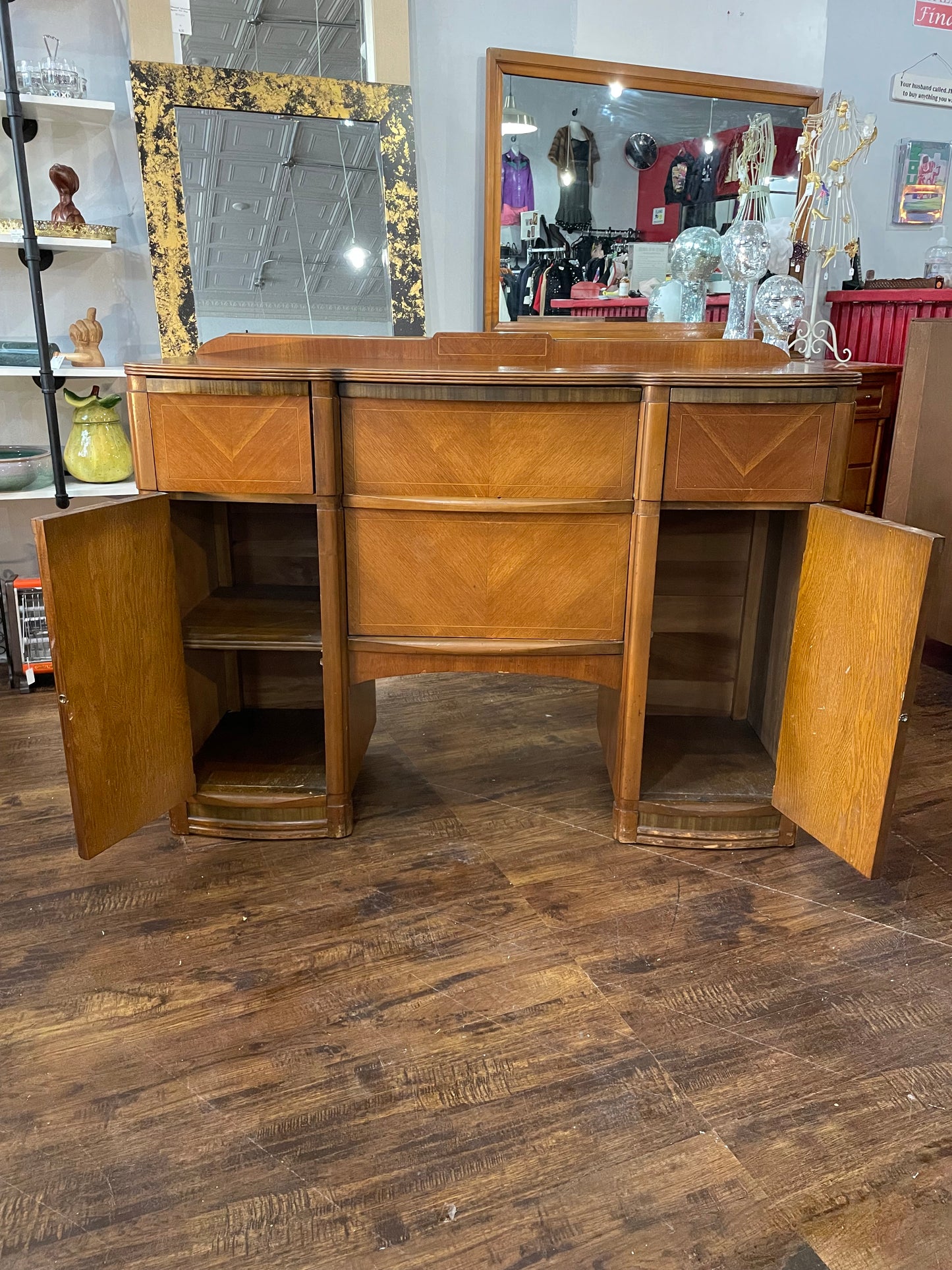 Art Deco Waterfall Desk 1940’s