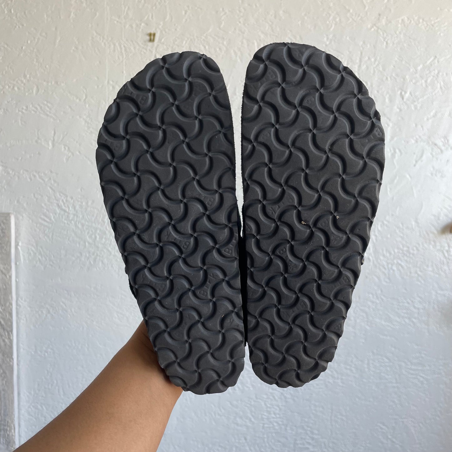Birkenstock Suede Boston Soft Footbed | Size 7.5