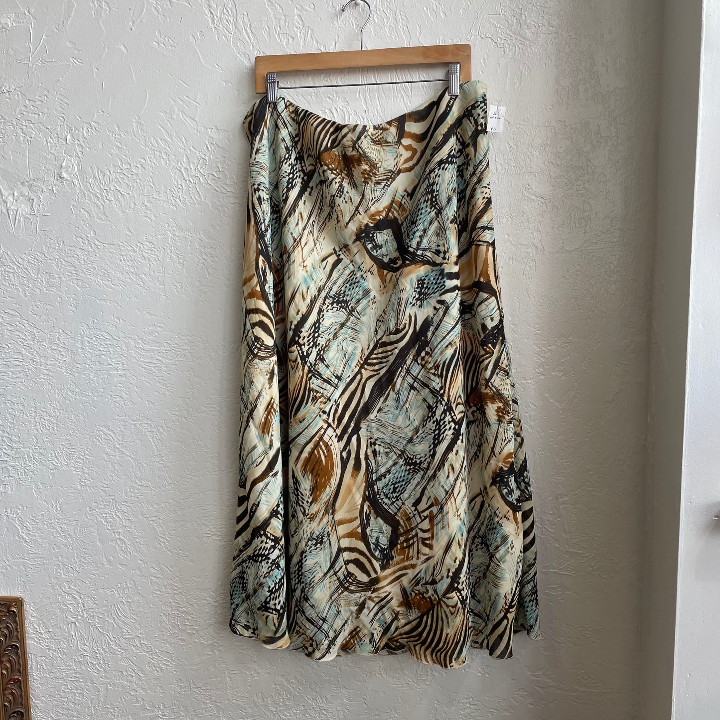 Y2K Abstract Midi Skirt | 3X/22