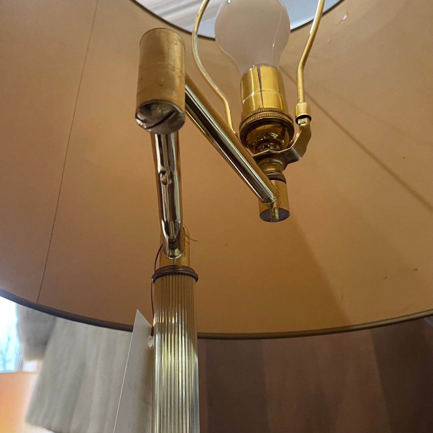 Copper & Brass Fire Extinguisher Floor Lamp Vintage