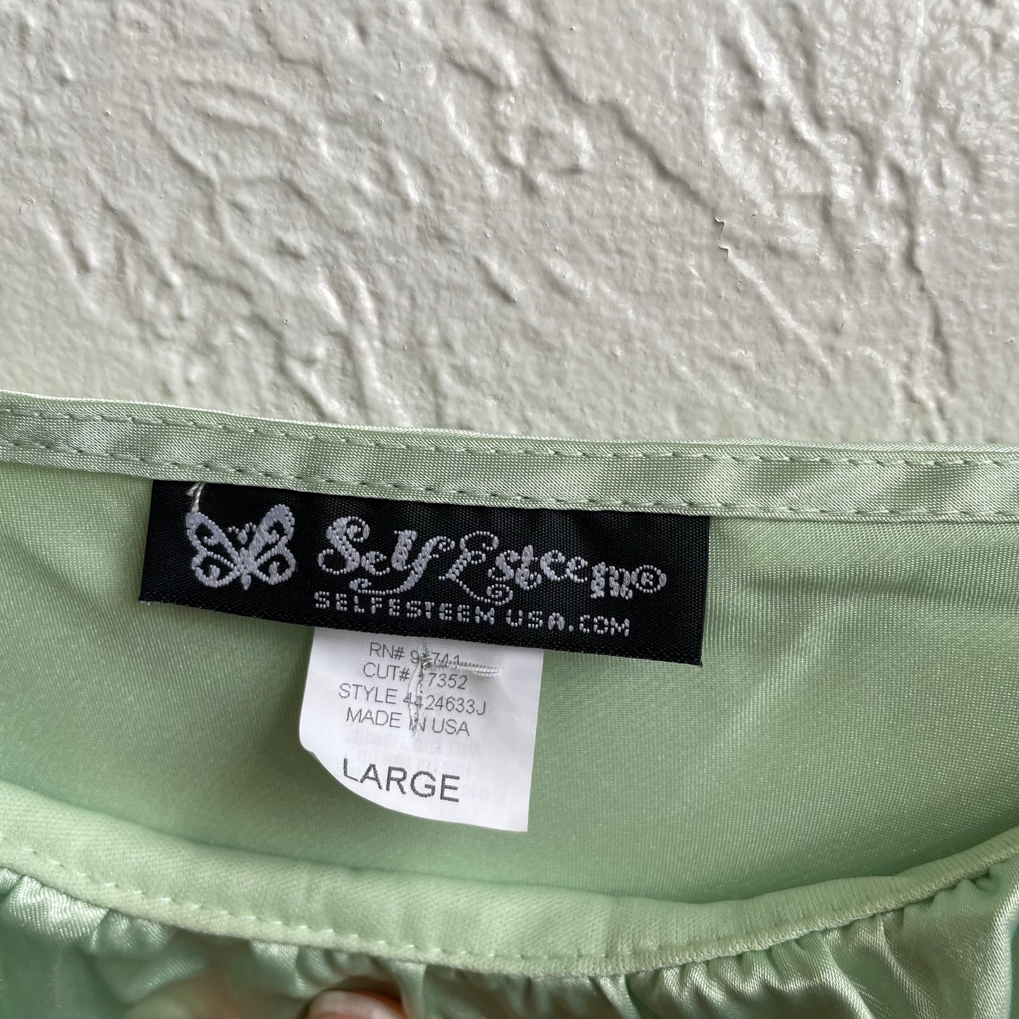 Y2K Satin Green Cami
