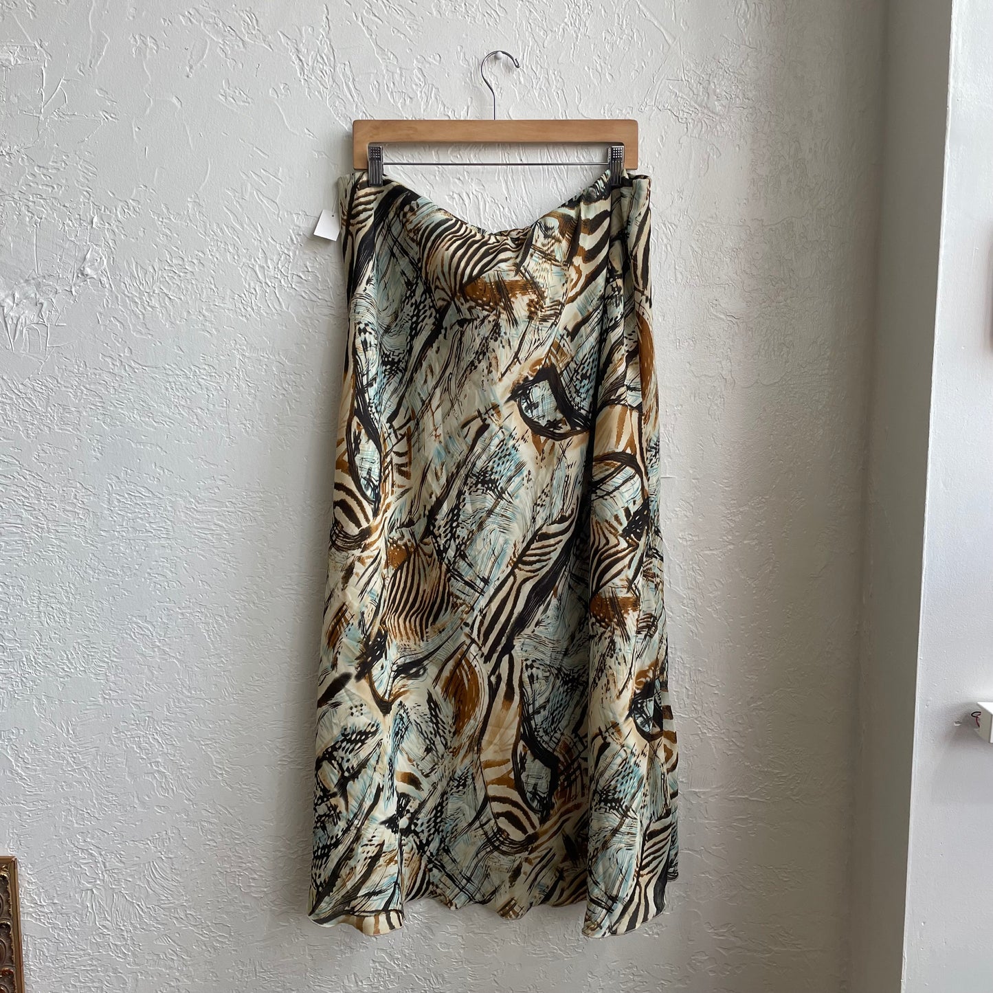 Y2K Abstract Midi Skirt | 3X/22