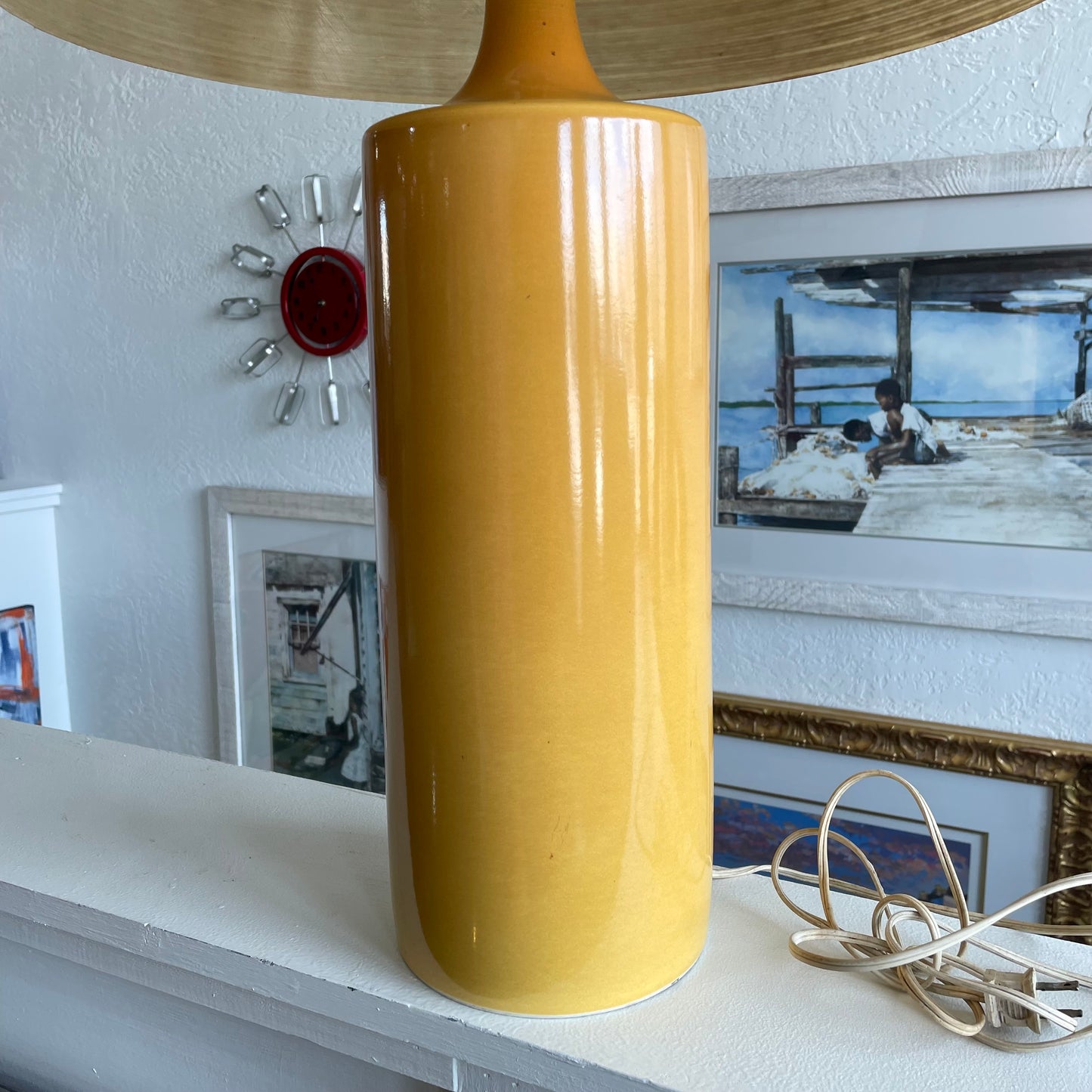 Mid-Century Lotte & Gunnar Bostund Ceramic Lamp