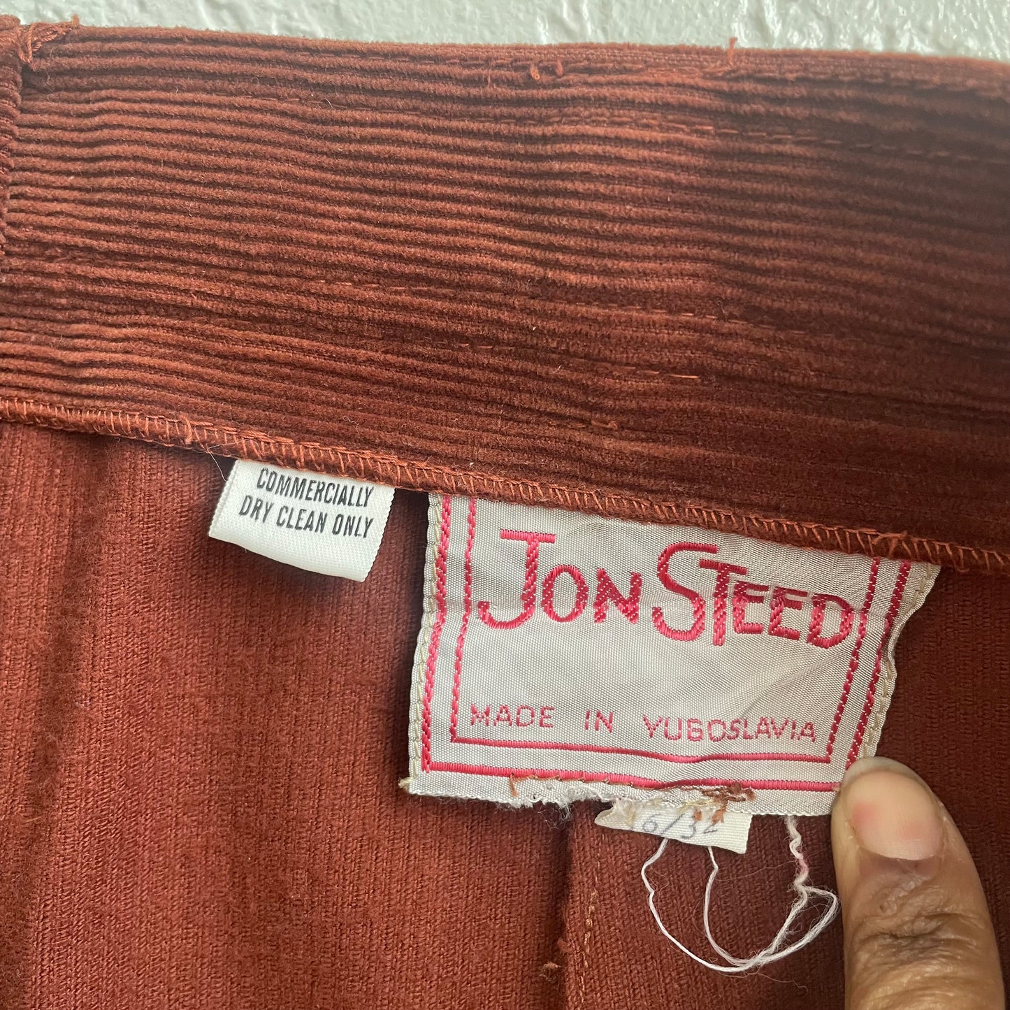 1970s Men’s 3-Piece Corduroy Suit Set | Large