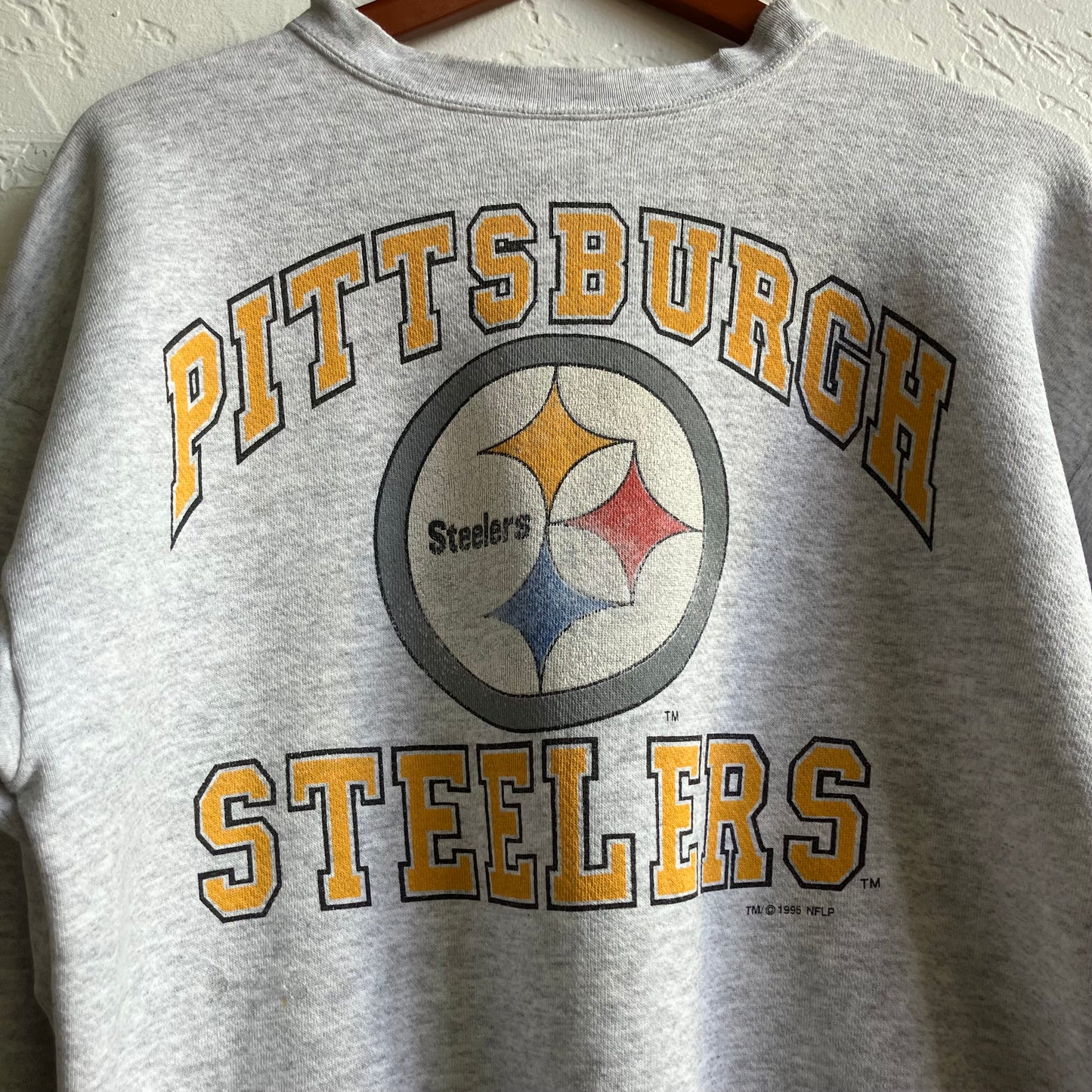 Vintage Pittsburg Grey Sweater Size | Large
