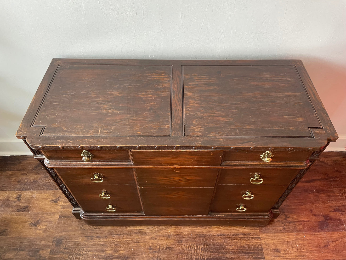 Refirbished Antique Oak Buffet