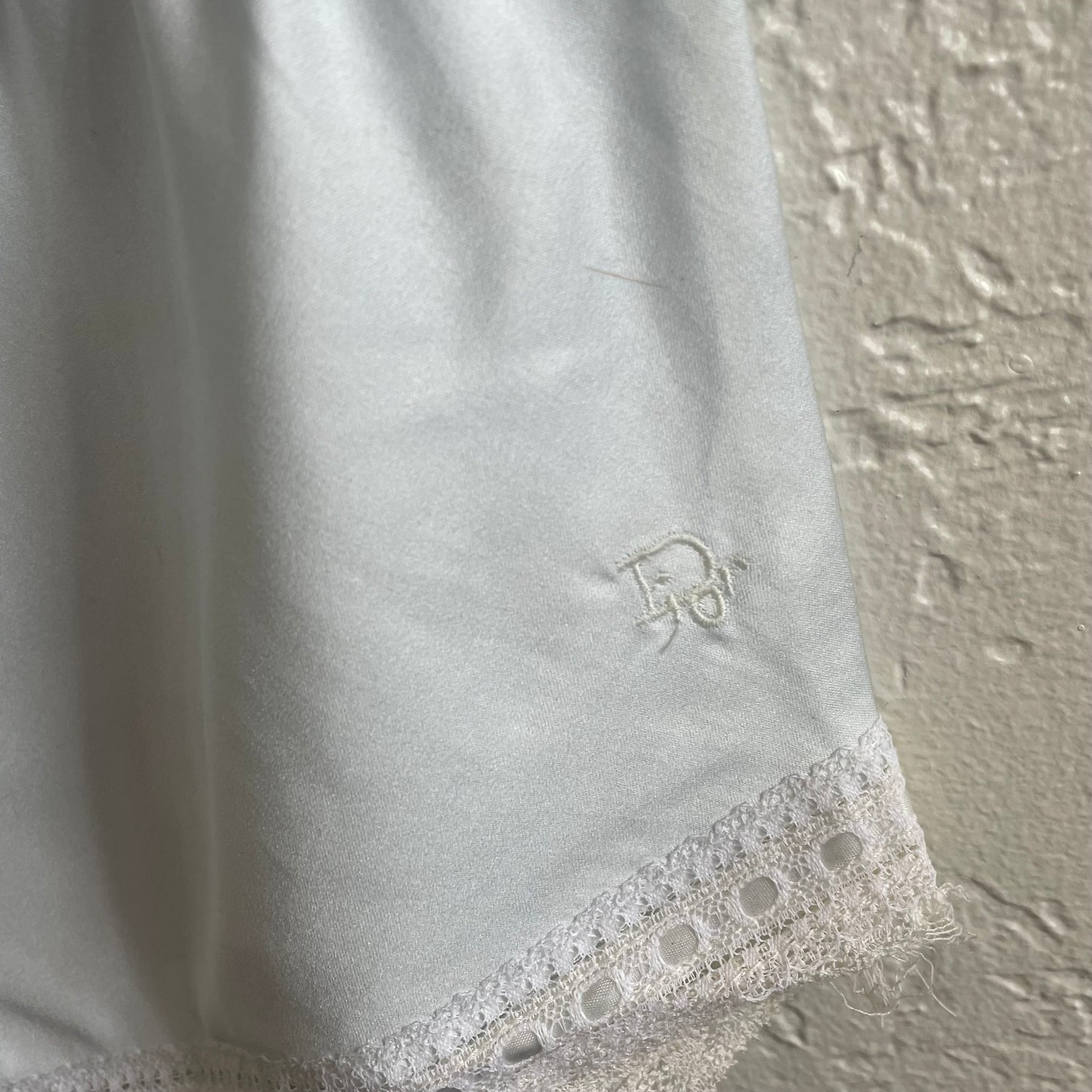 Christian Dior Satin & Lace Camisole Set | Size 4