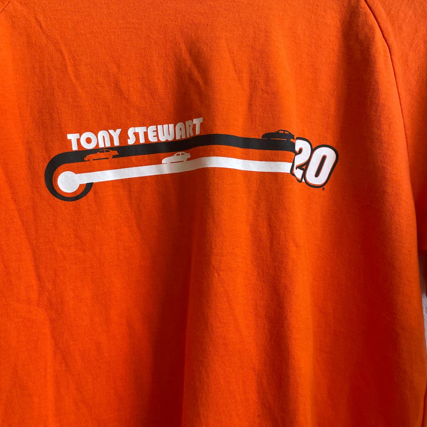 Orange Tony Stewart Tee | Large