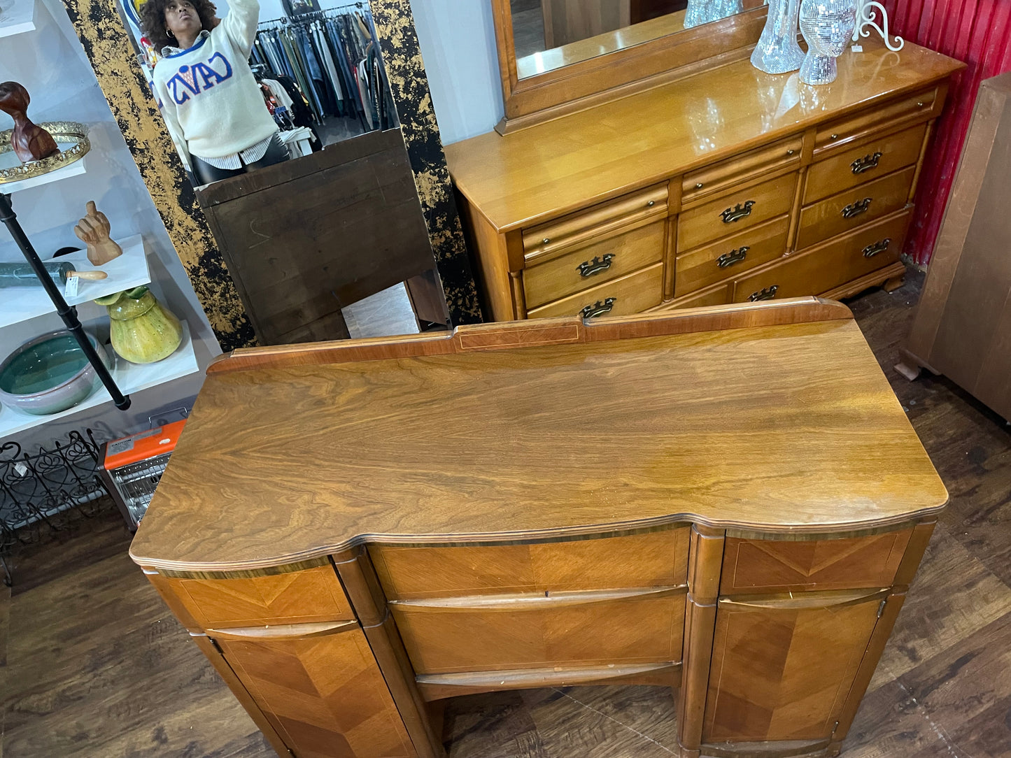 Art Deco Waterfall Desk 1940’s