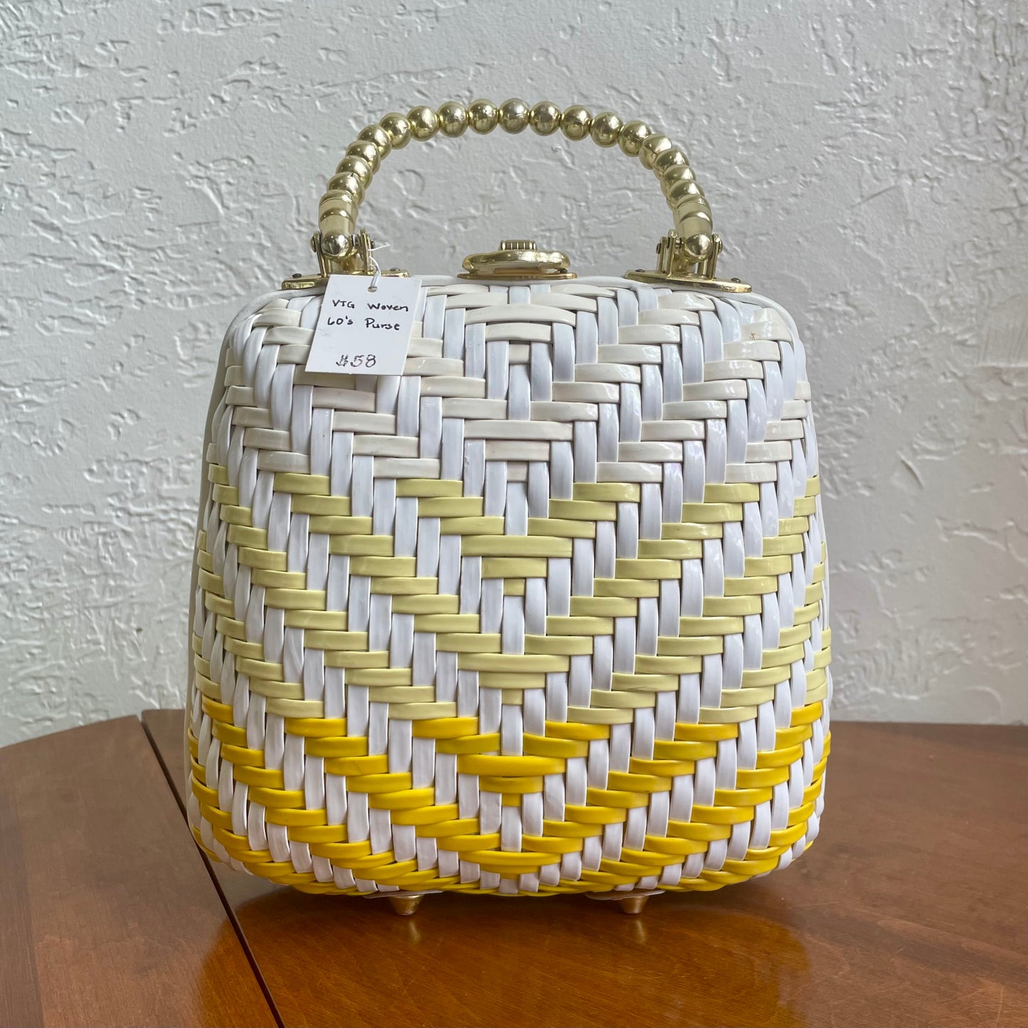 Vintage Woven 60’s Purse