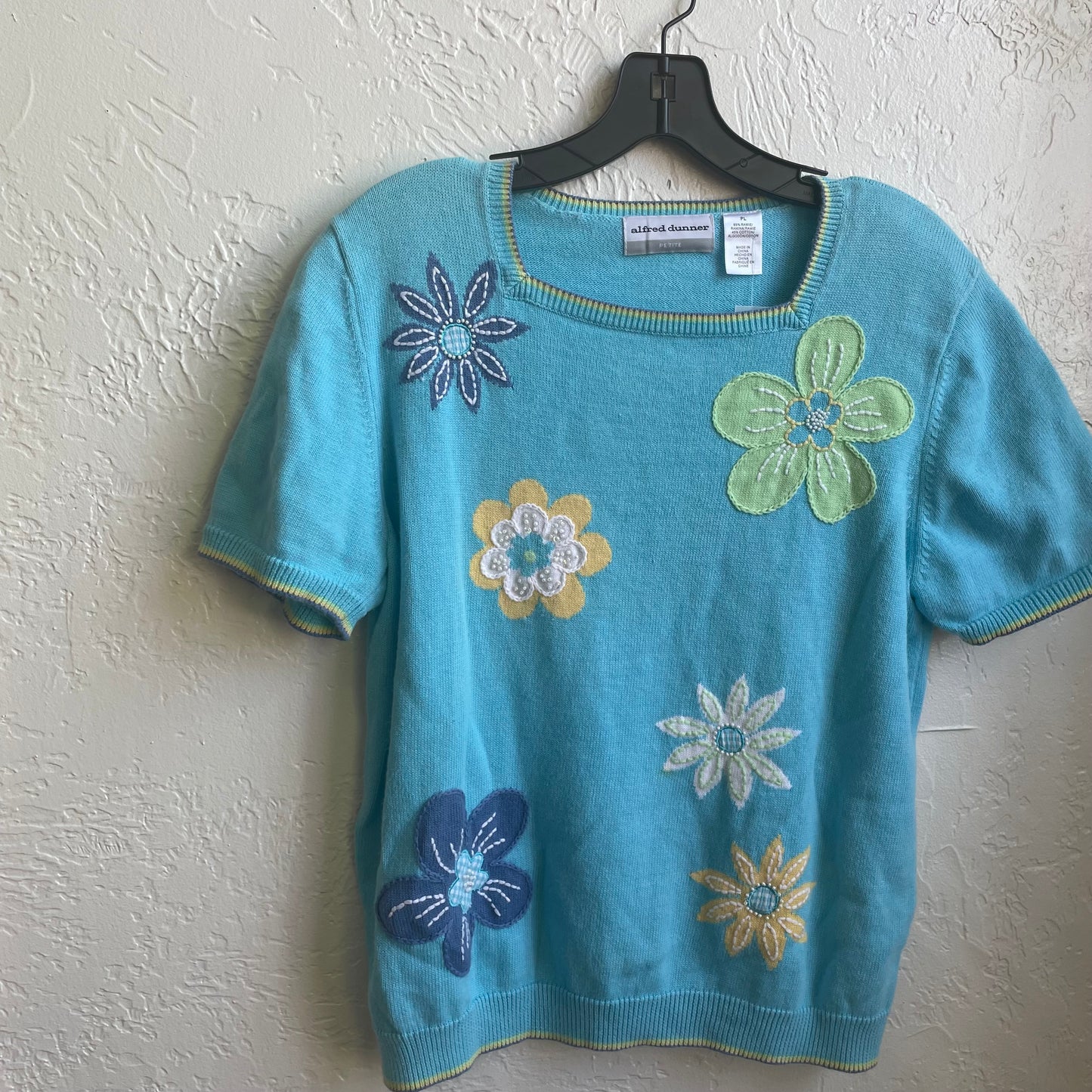 Colorful Flower Summer Top | Large