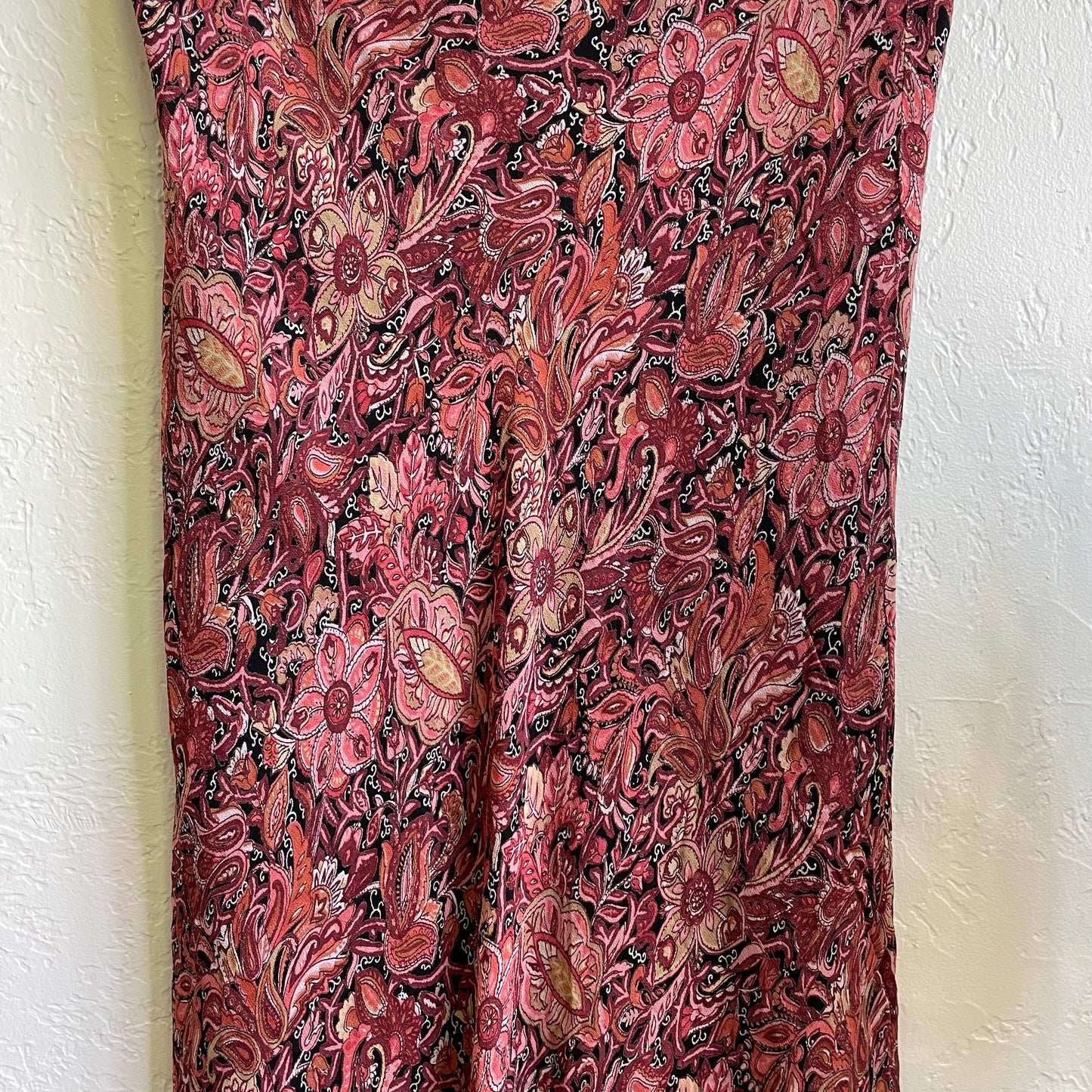 Paisley Two Tier Mini Skirt | Medium