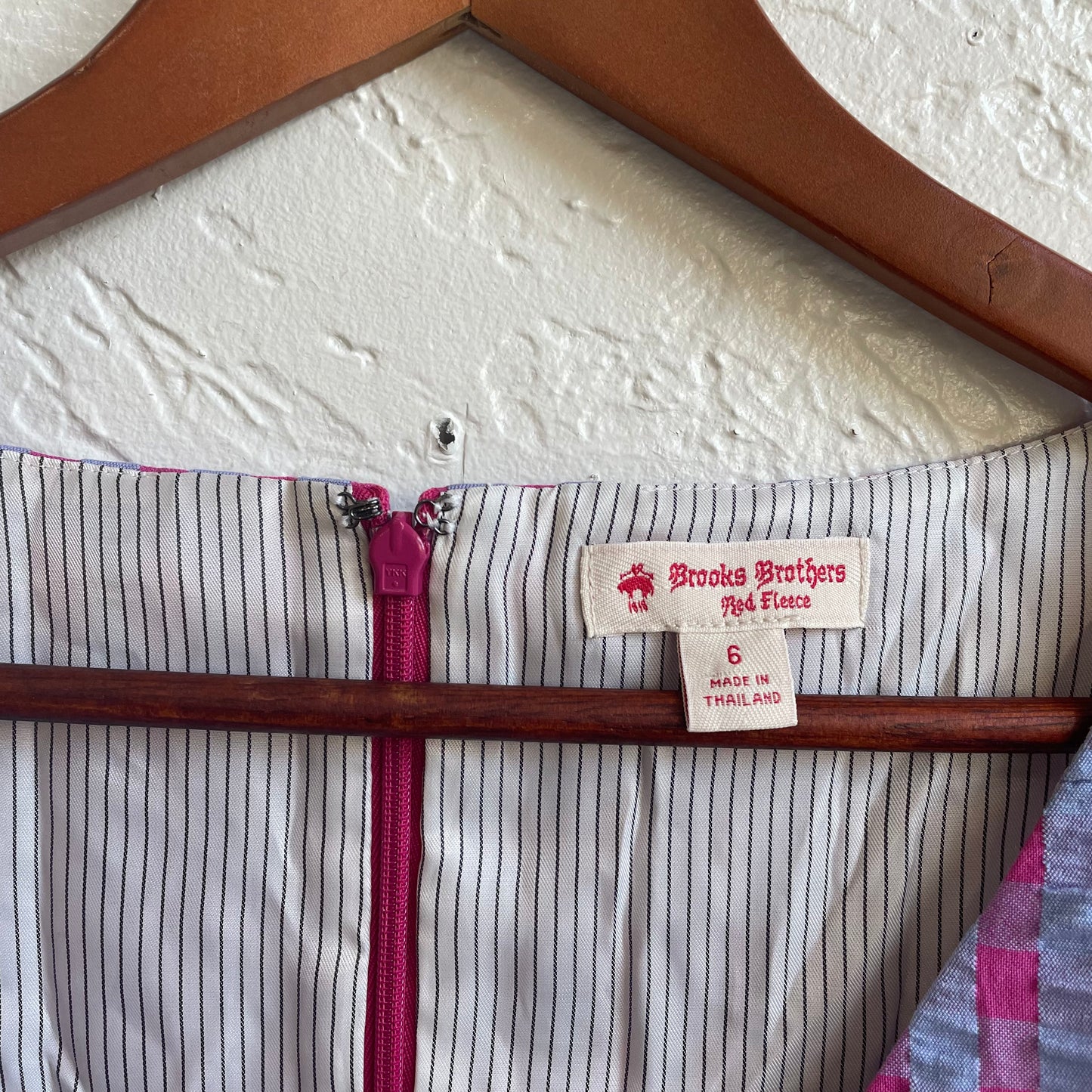 Brooks Brothers Seersucker Sun Dress | 6/Medium