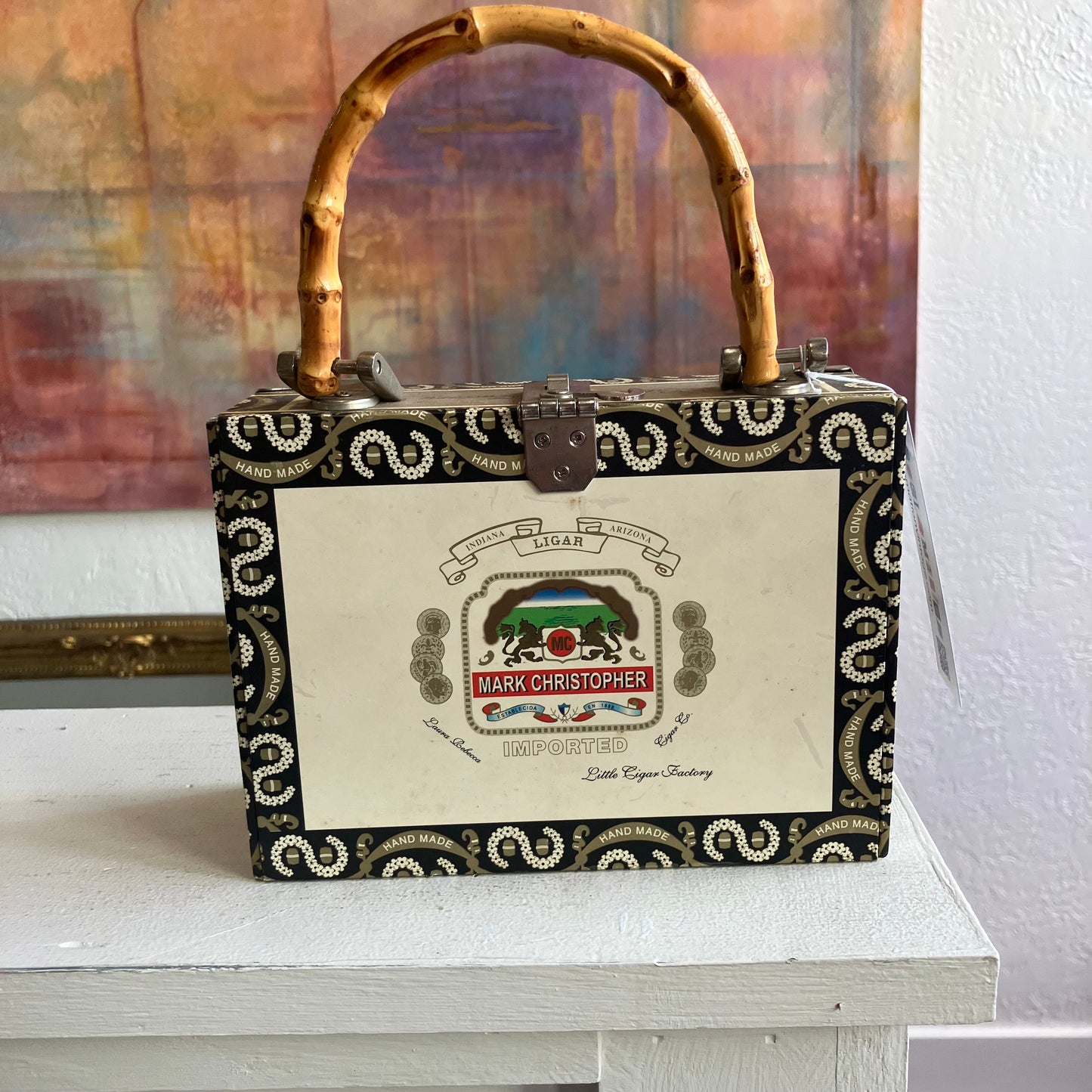 Repurpose Cigar Box Purse