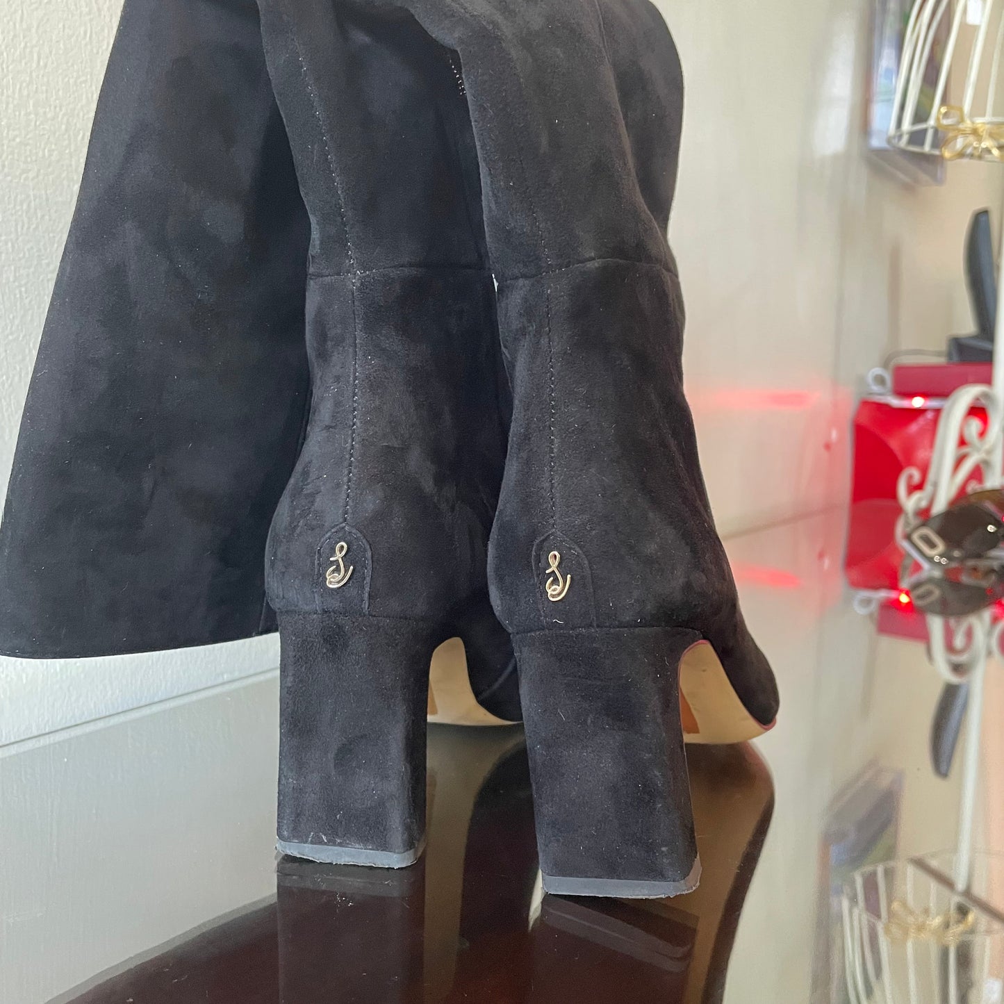 Sam Edelman Suede Sylvia Knee High Boot | Size 7