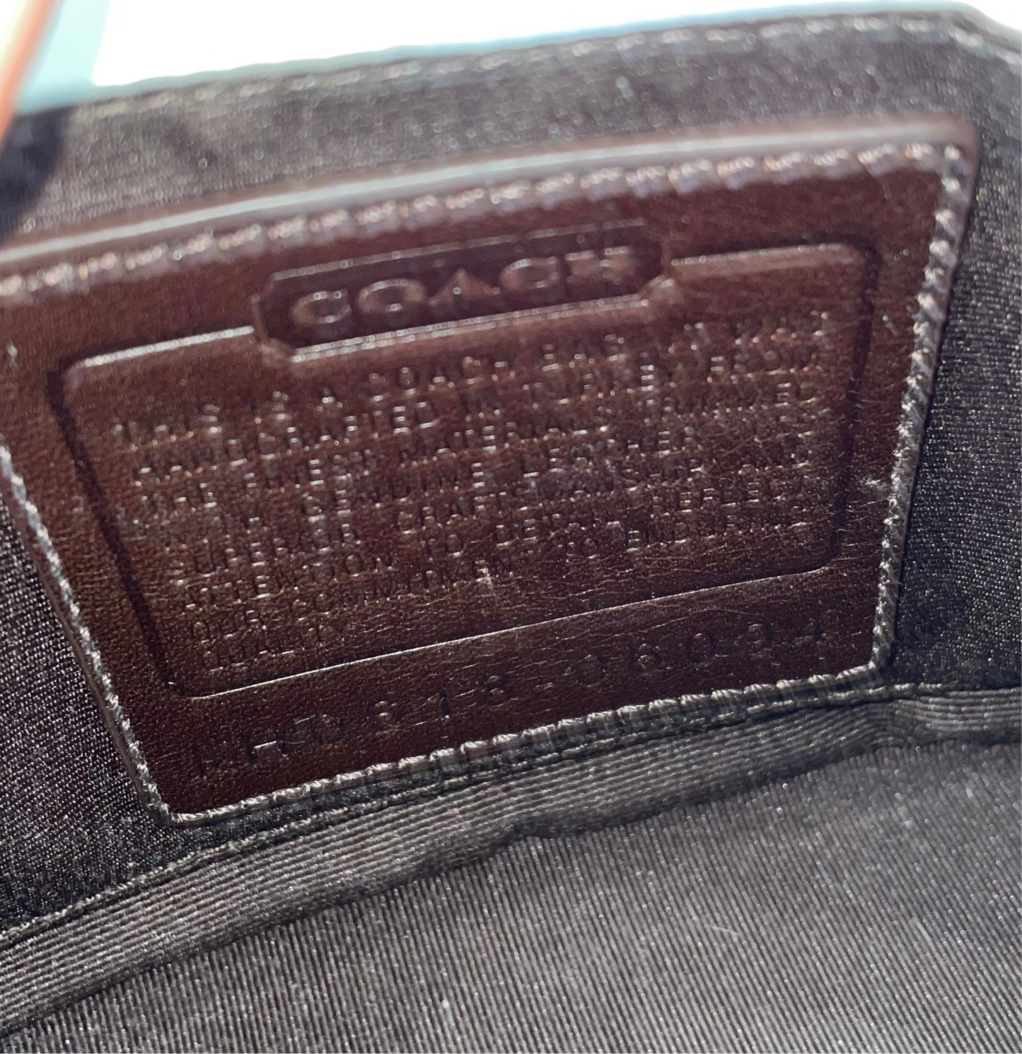 Coach Y2K Demi Shoulder Baguette 6094