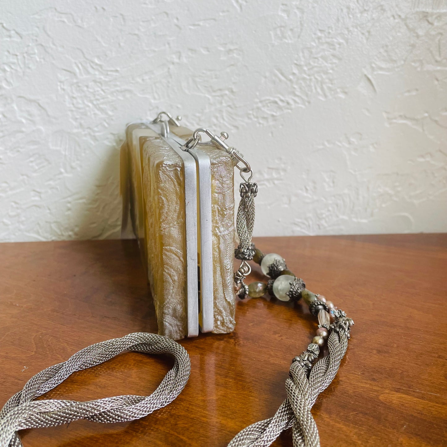 Maya Evangelista Hard Resin CrossBody Bag
