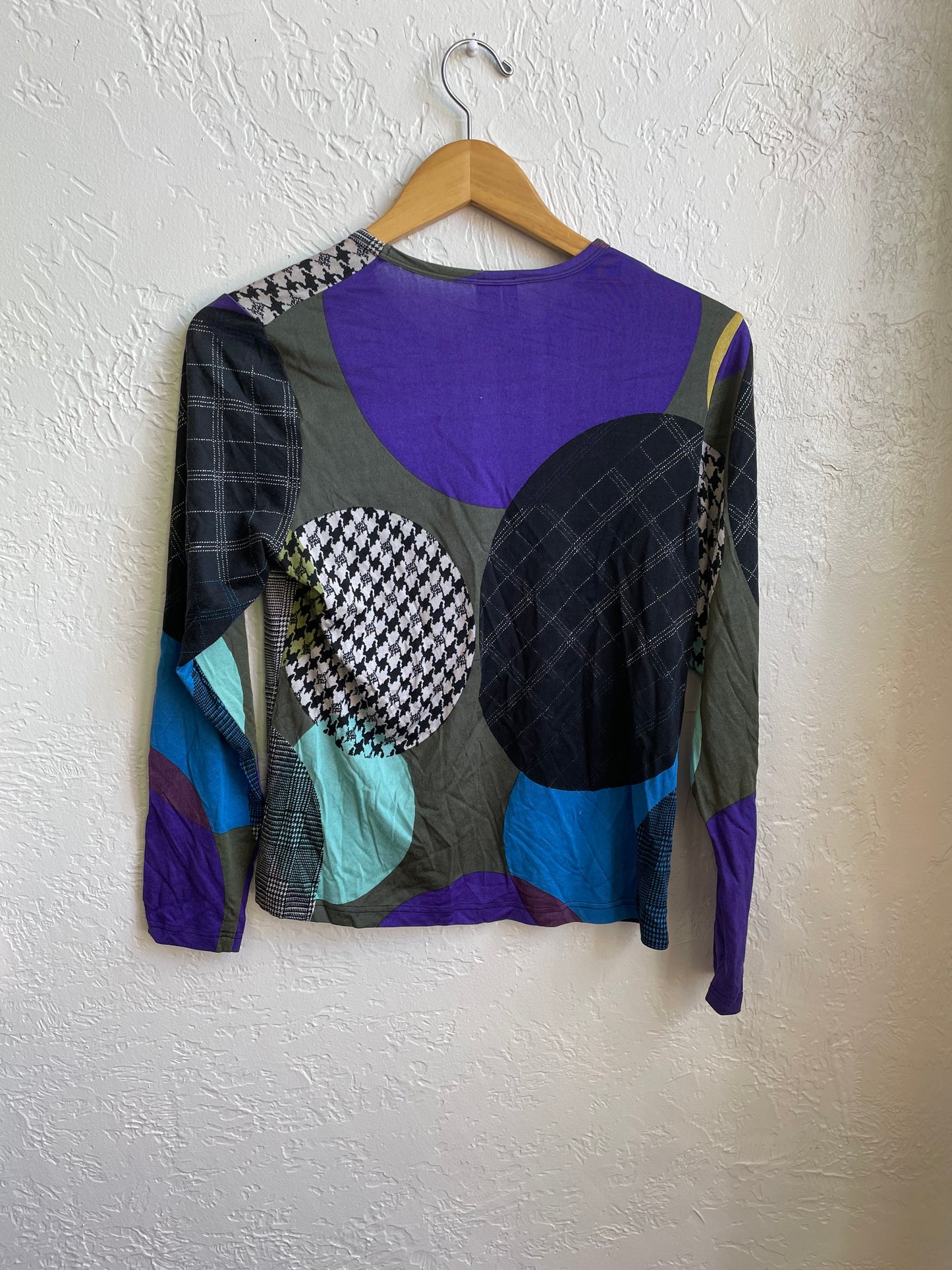 Multicolored Silk Shirt | Medium