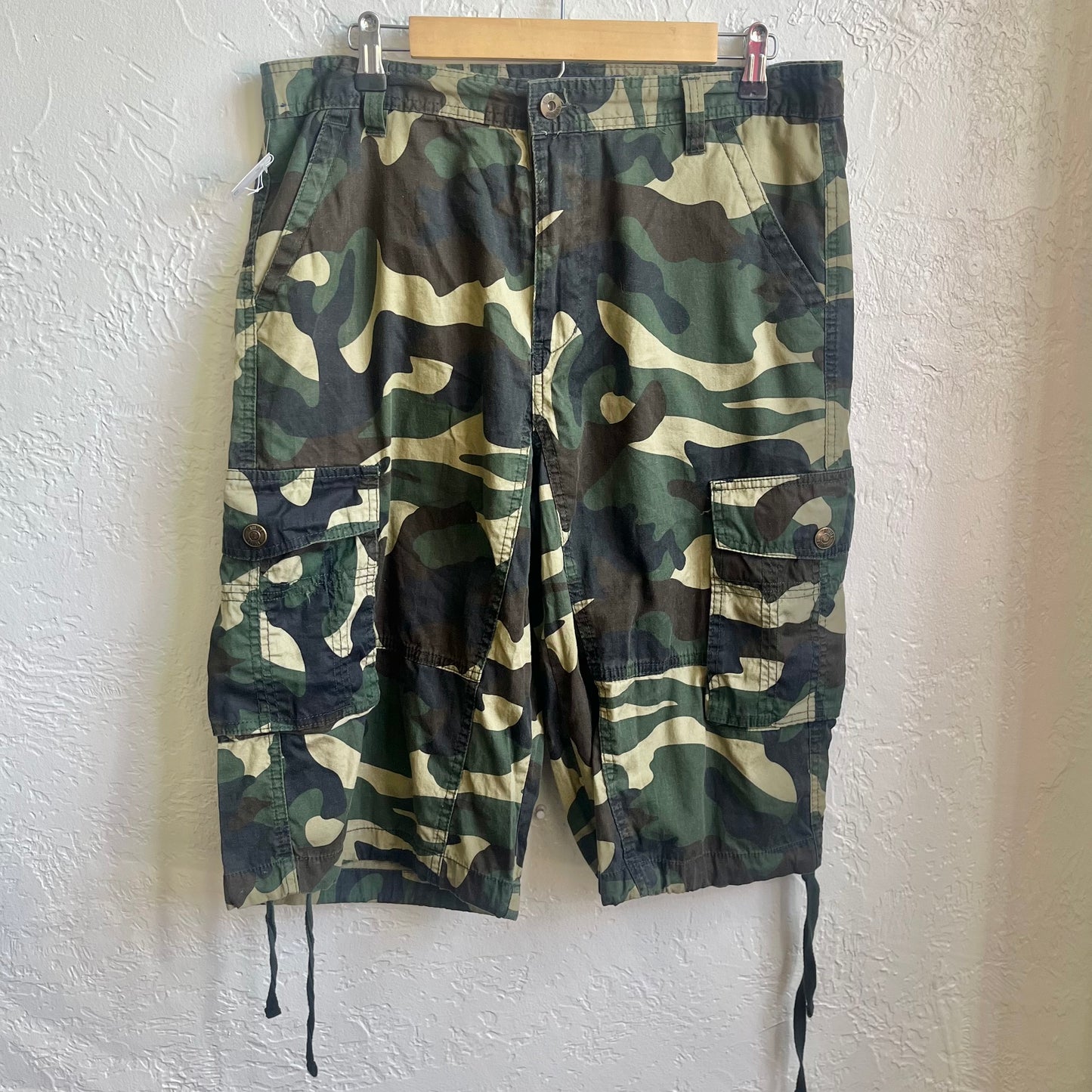 Green Camo Counterattack Jorts | 34