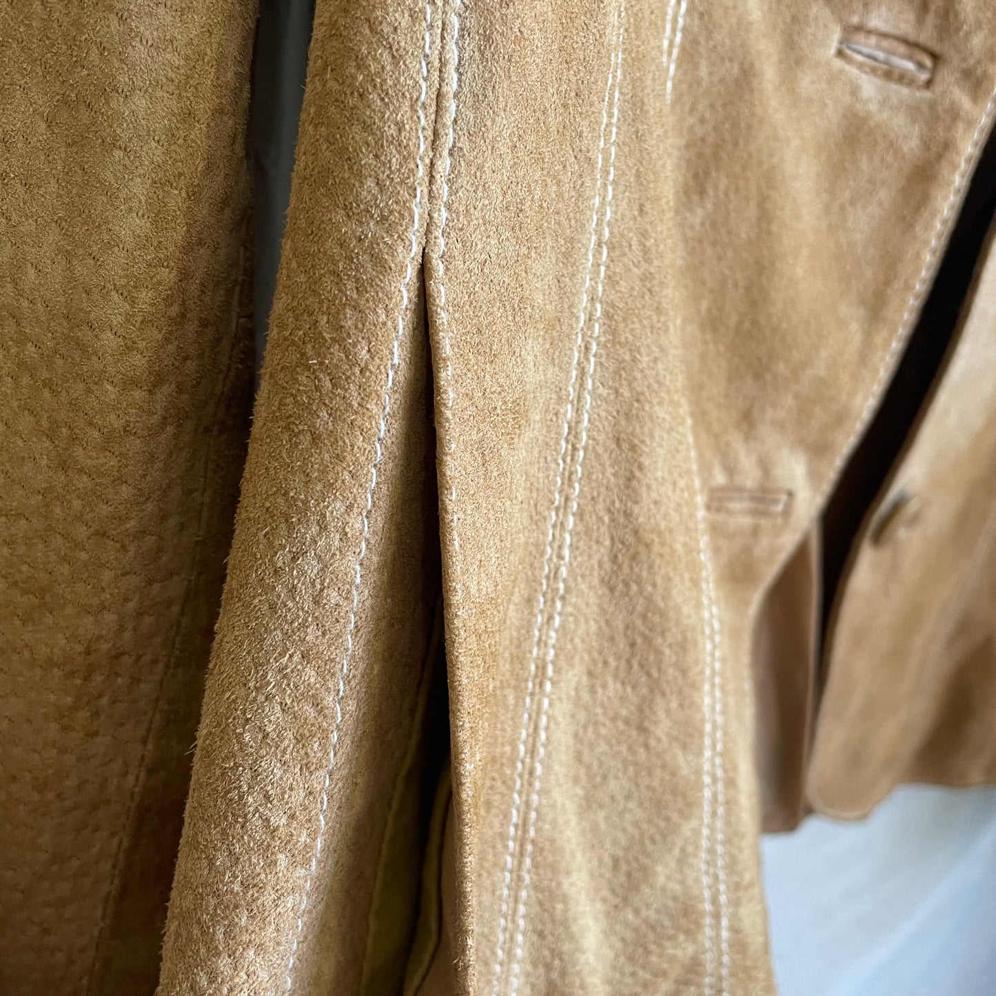 Y2K Leather Wilsons Suede Jacket | Large