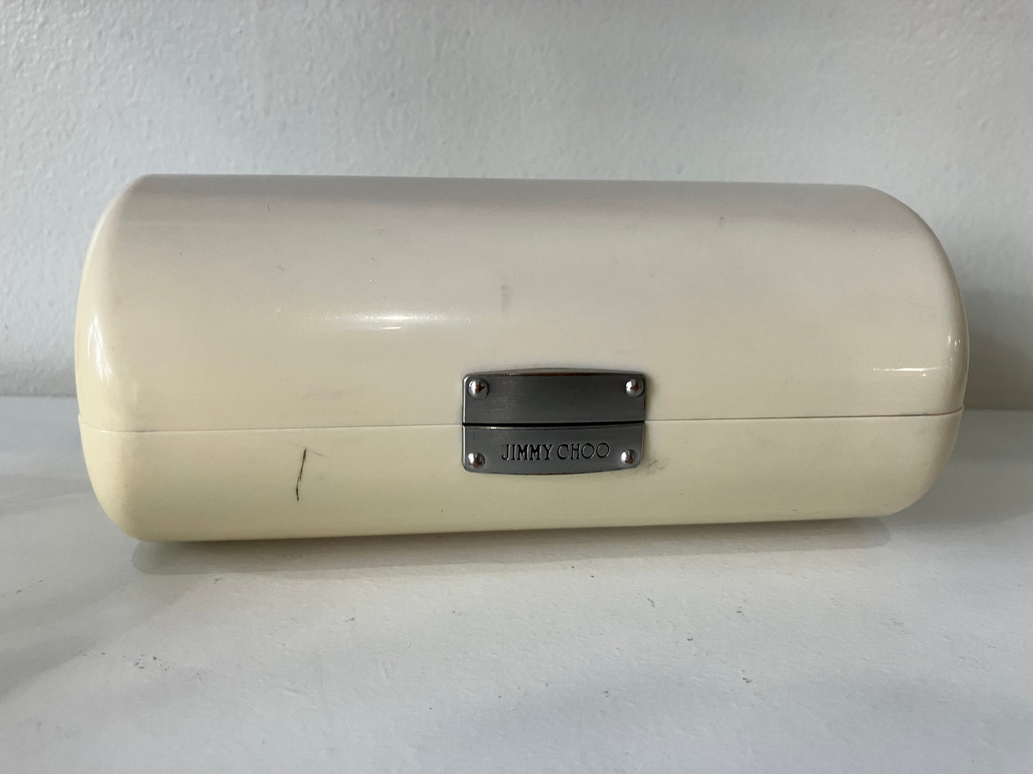 Vintage Y2K Jimmy Choo Gray Sunglasses with Case