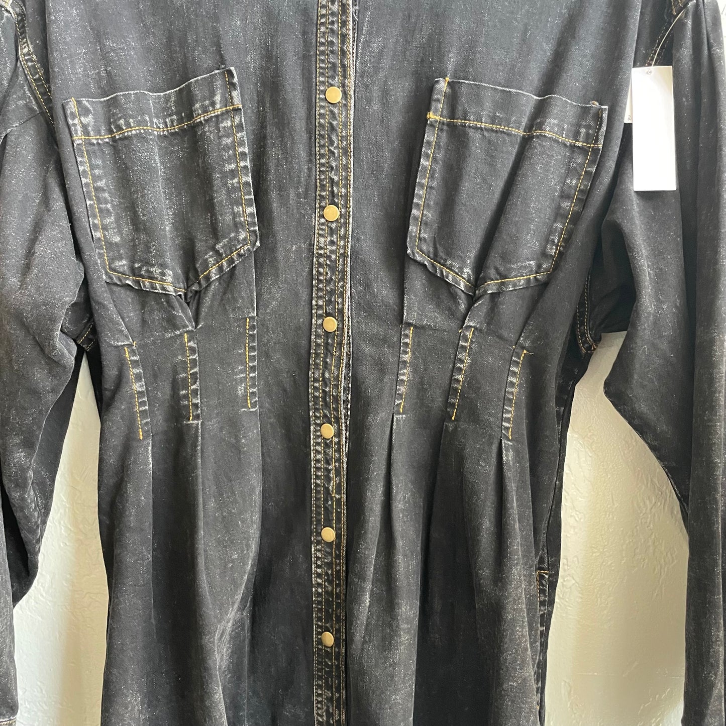 Free People Alpha Denim Mini Dress | Medium