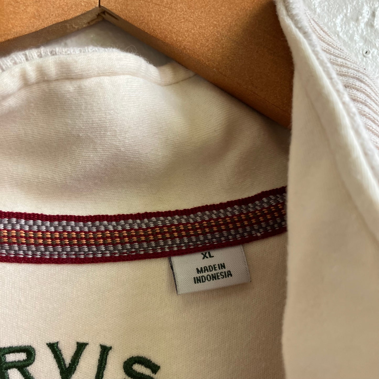 Orvis Outdoor Pullover Jacket Beige XL