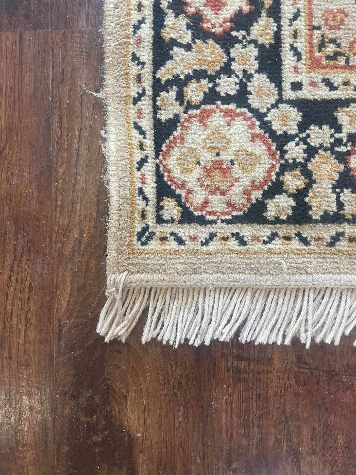 Kerman Oriental Style Tan Rug 4x6