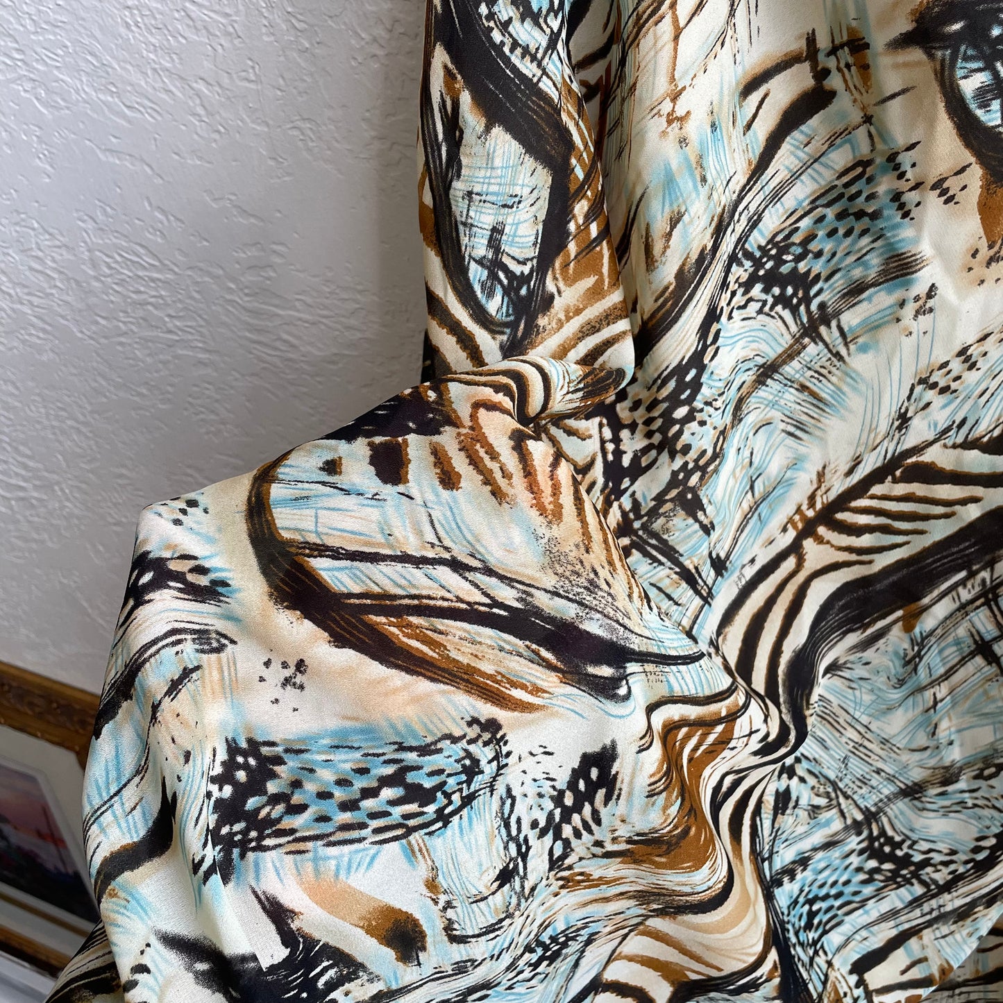 Y2K Abstract Midi Skirt | 3X/22