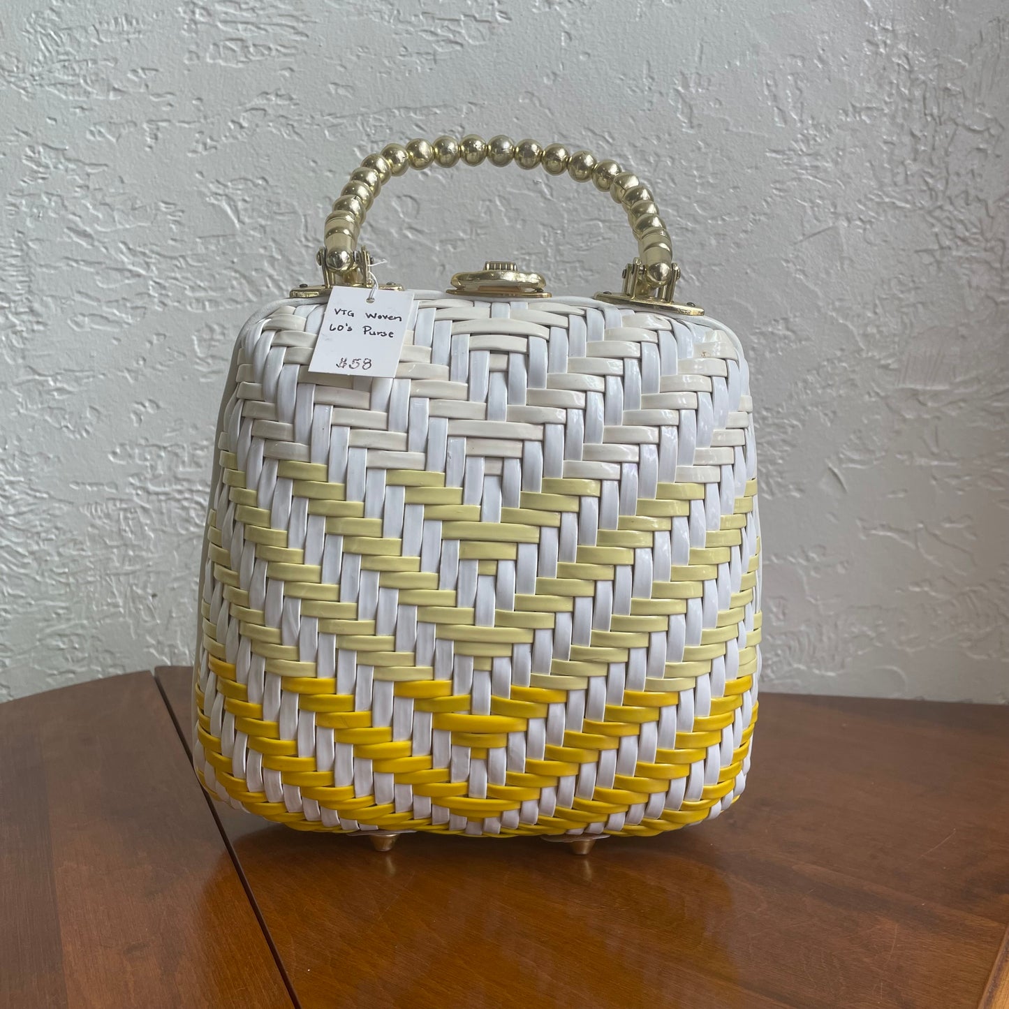 Vintage Woven 60’s Purse