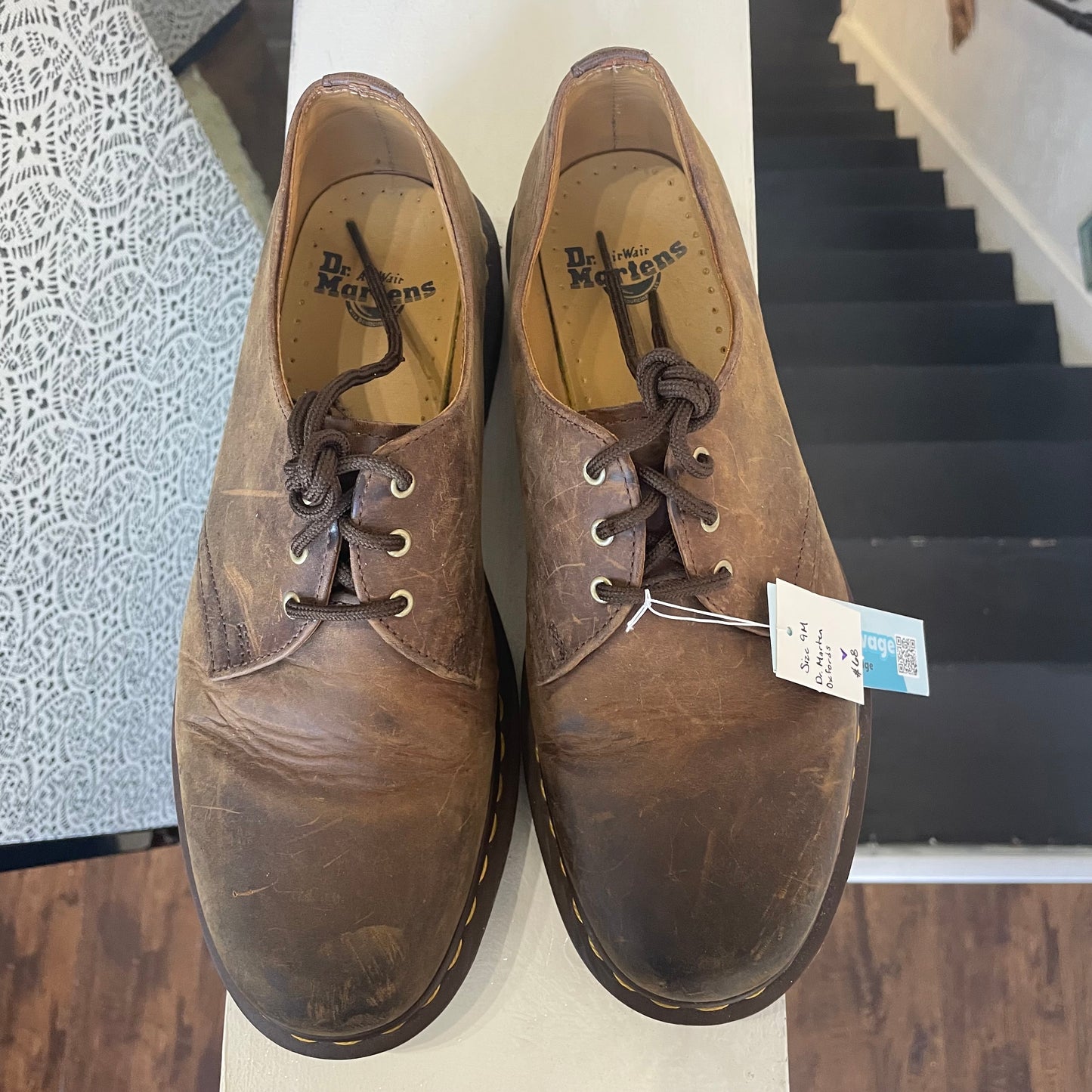 Dr. Marten 1461 Crazy Horse Leather Oxfords | Men Size 9