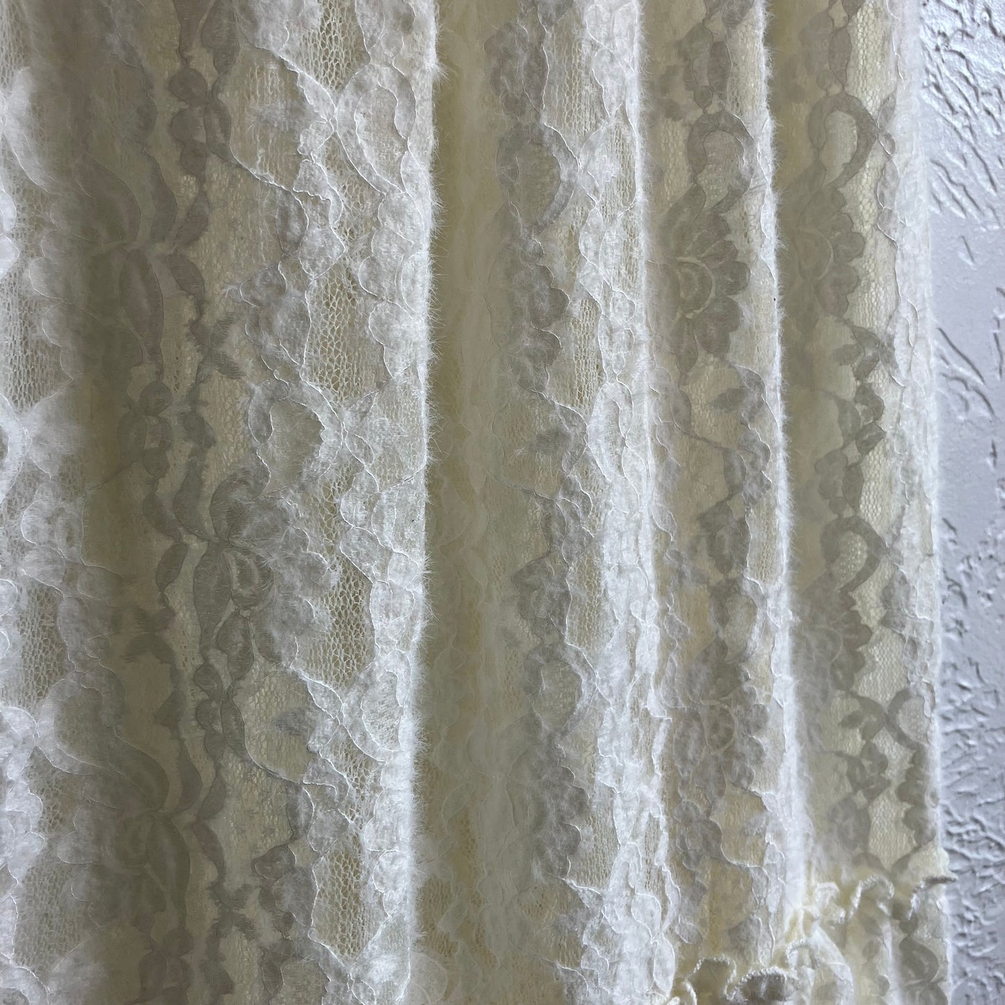Vintage Floral Lace Skirt | Medium