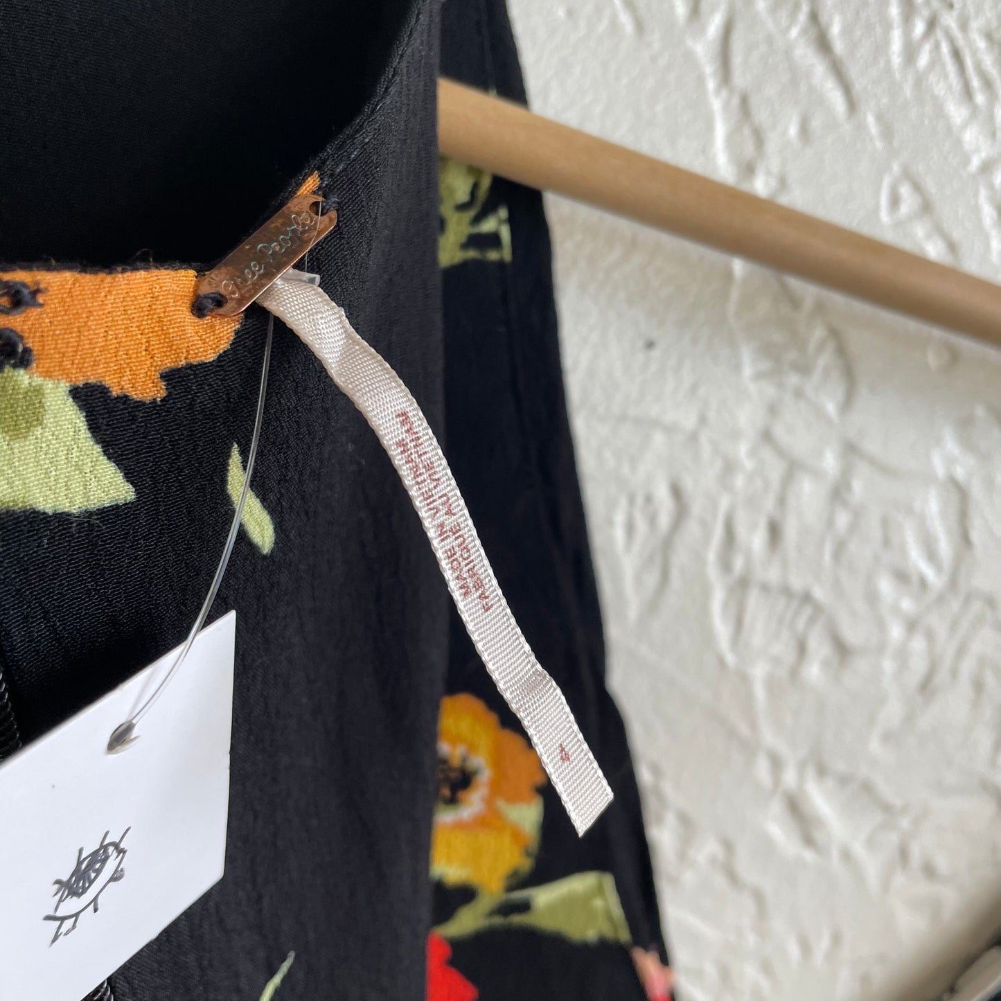 Free People Neon Garden Mini Dress | Size 4