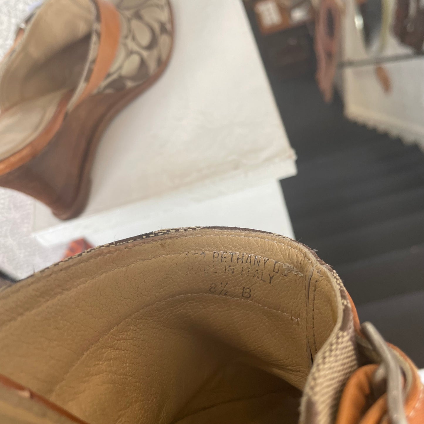 Coach Logo Mule Clogs Y2K | Sizs 8.5