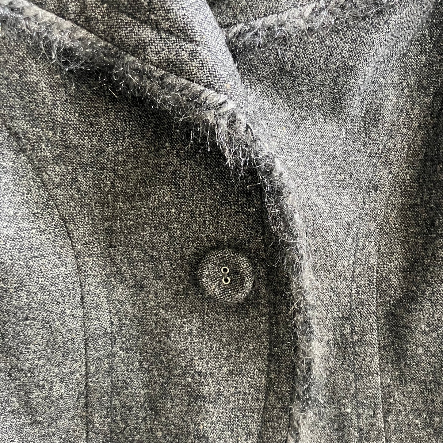 Escada Grey Blazer Jacket | Size 44/XL