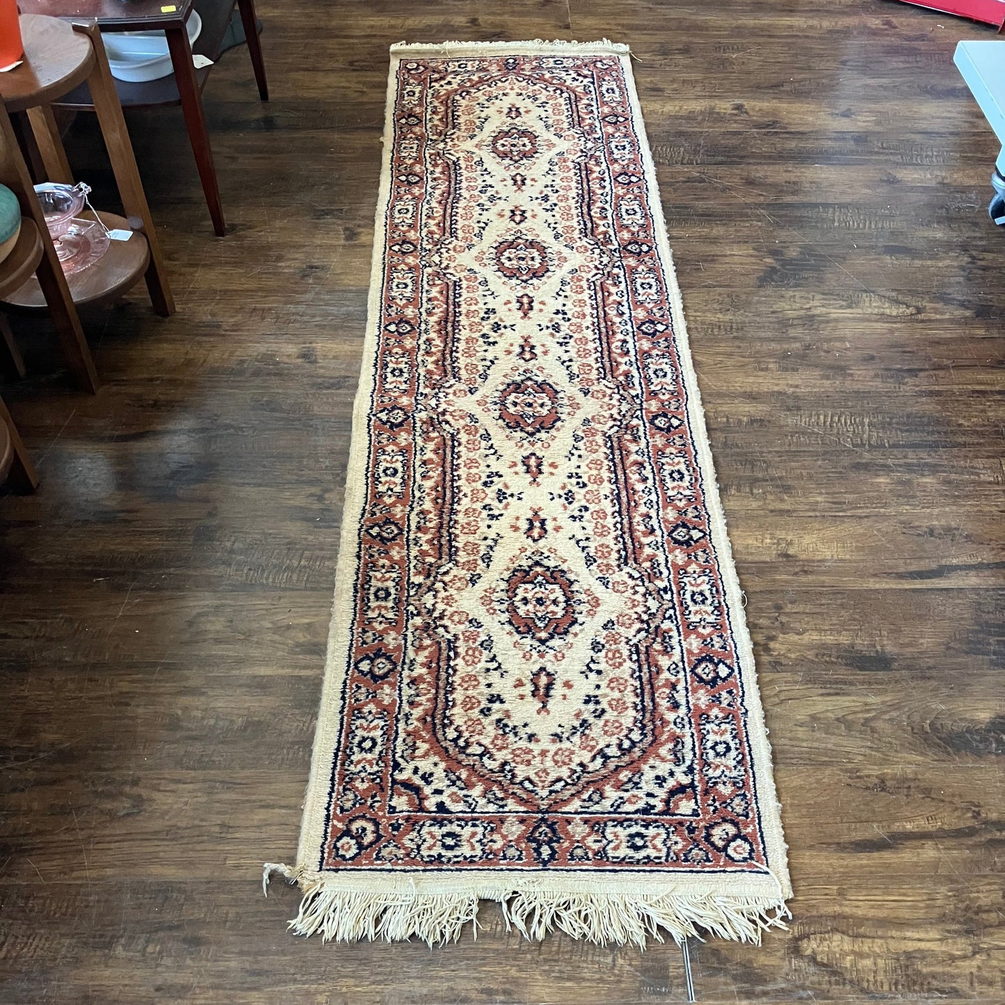 Vintage Traditional Runner Rug 7.5’ x 2’