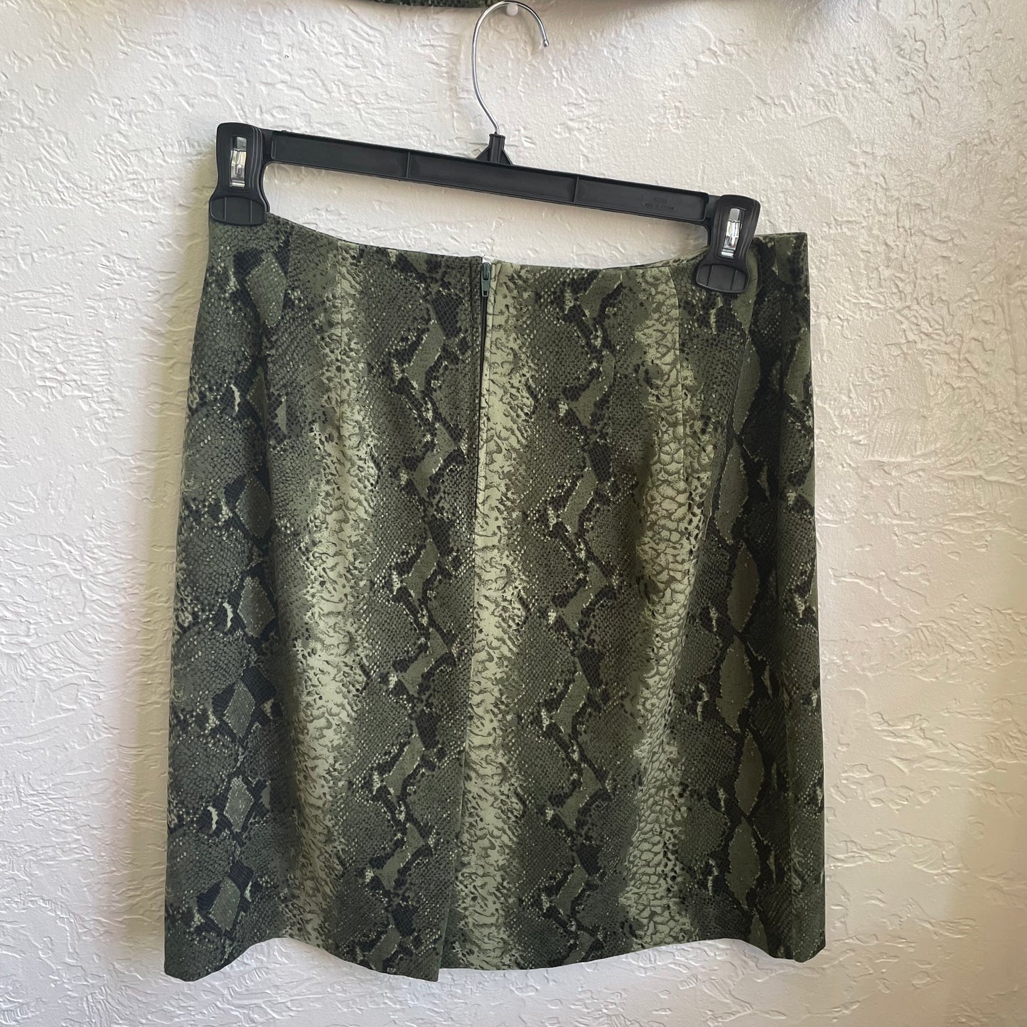 90's Snake Skin 2 Peice Skirt Set | Large