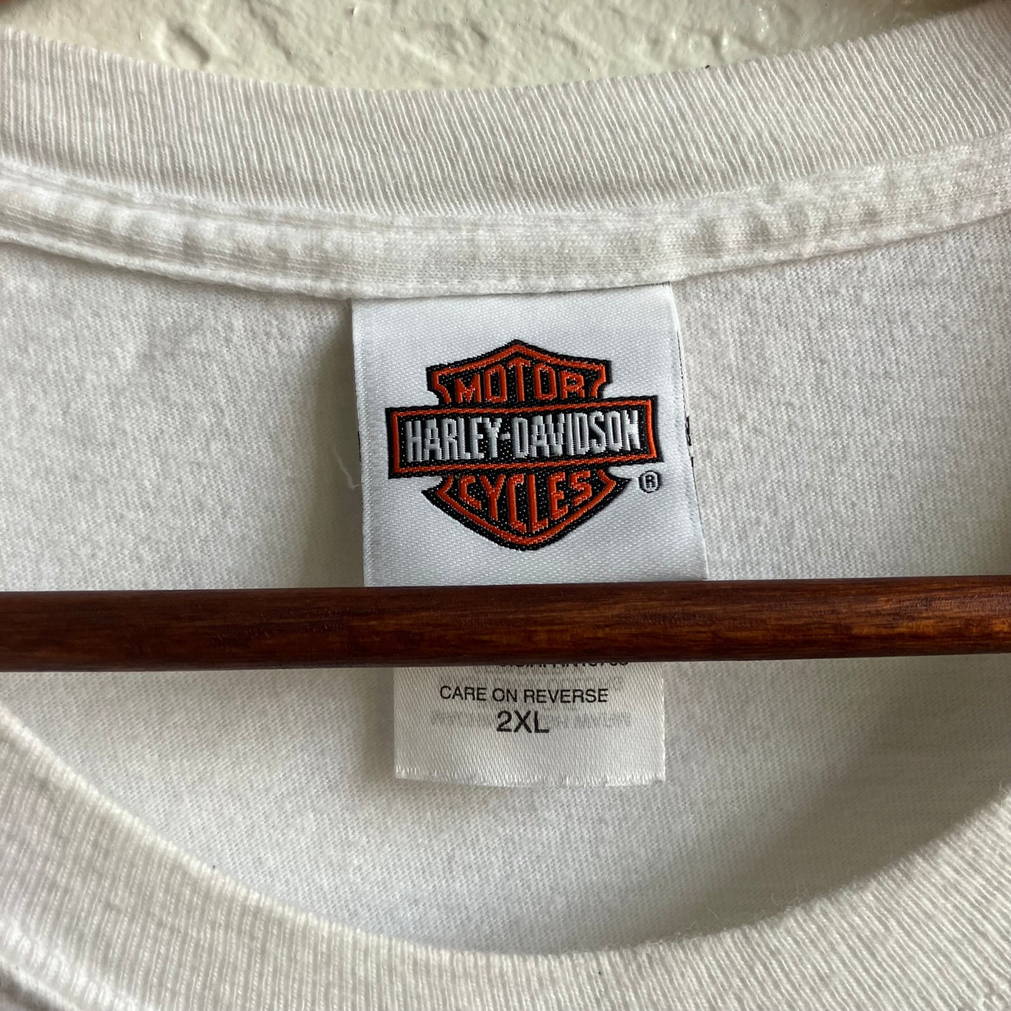 Vintage White Harley Davidson Shirt | XXL