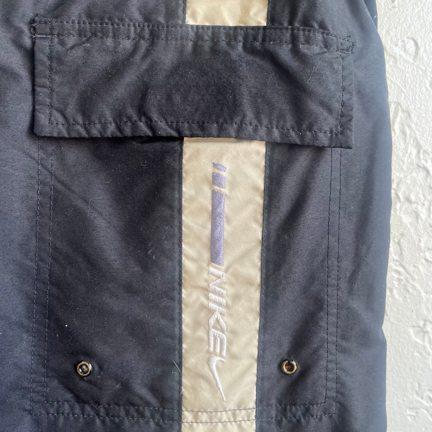Vintage 90's Nike Black Athletic Shorts | Large
