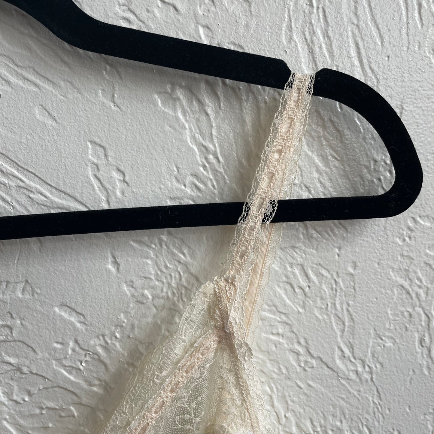 Miss Dior Satin & Lace Nightgown 1970s