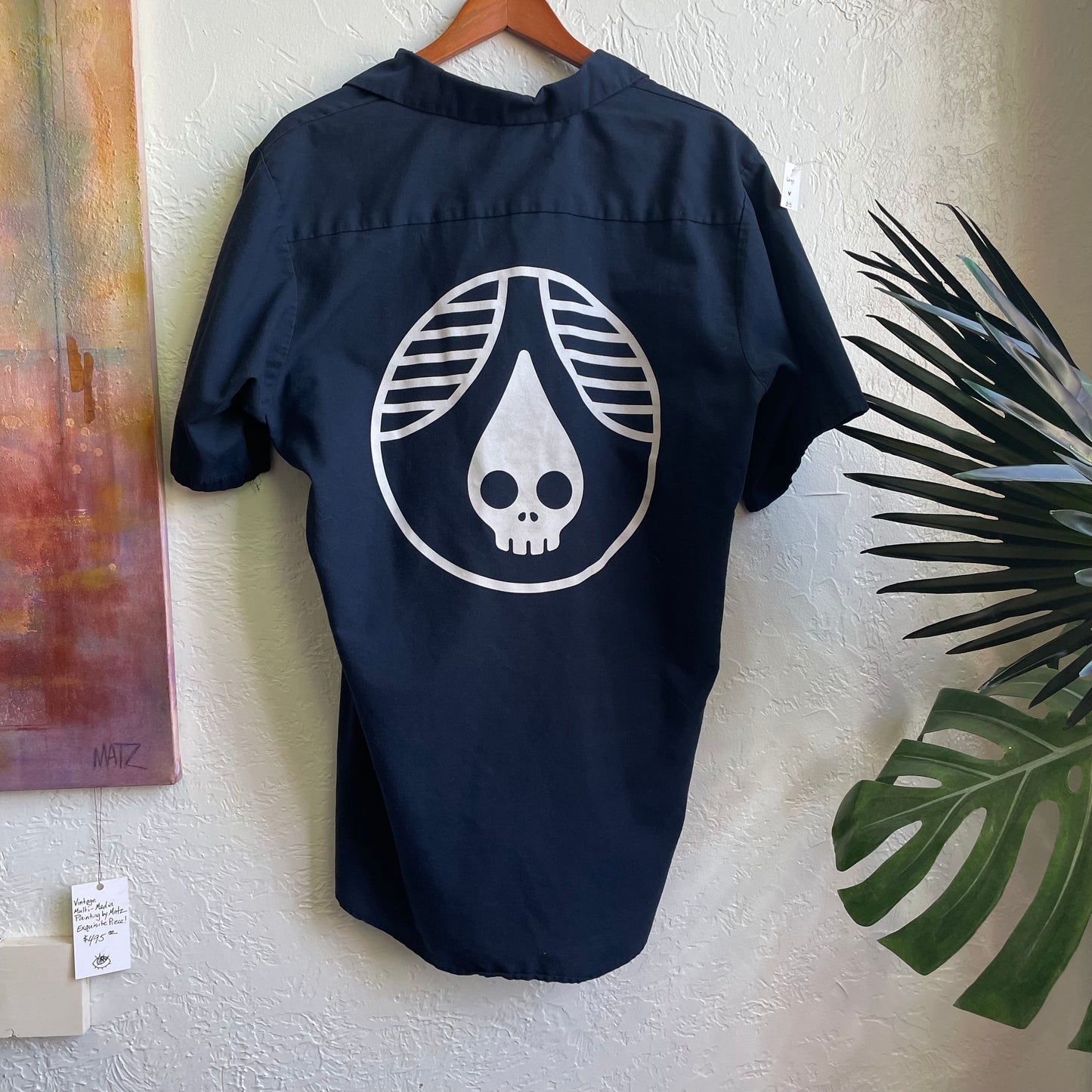 Rhinegeist Brewery Button Down Work Shirt |Large