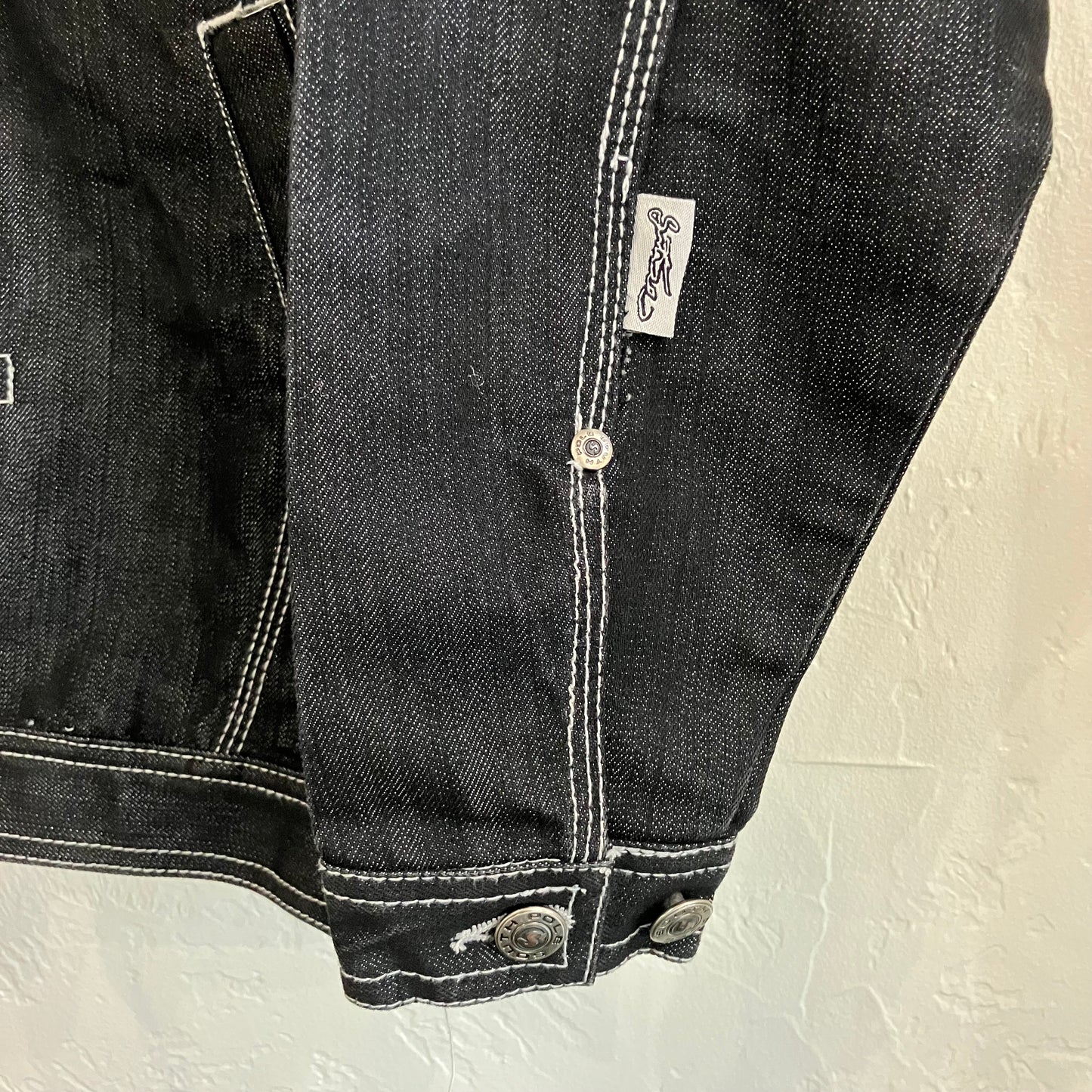 Y2K South Pole Denim Jacket Medium