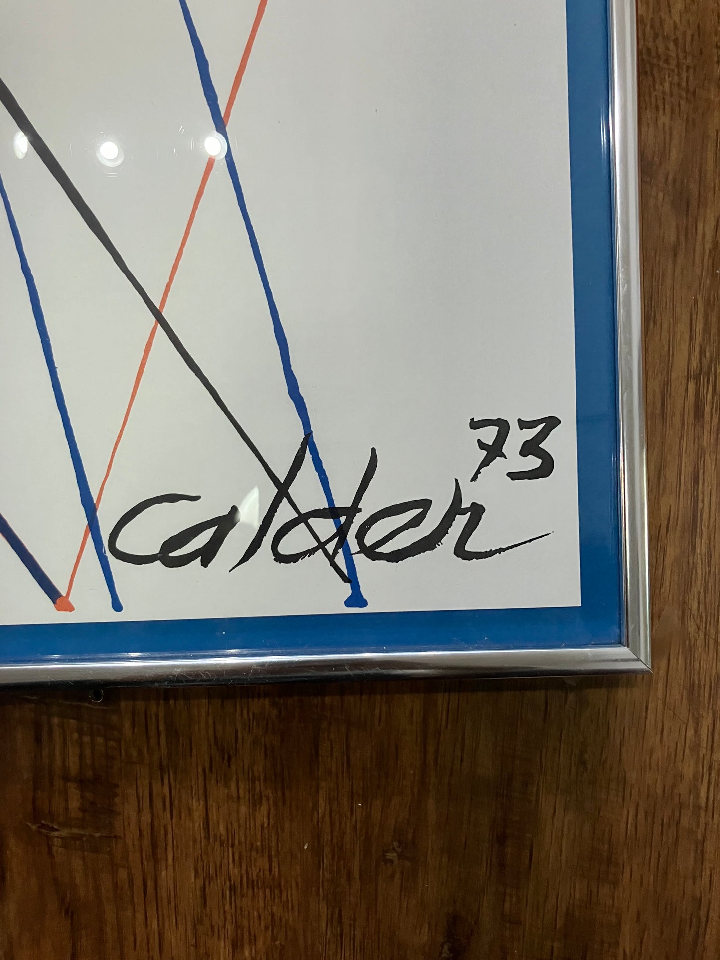 73’ Alexander Calder "Balloons" Color Lithograph 25" x 33"