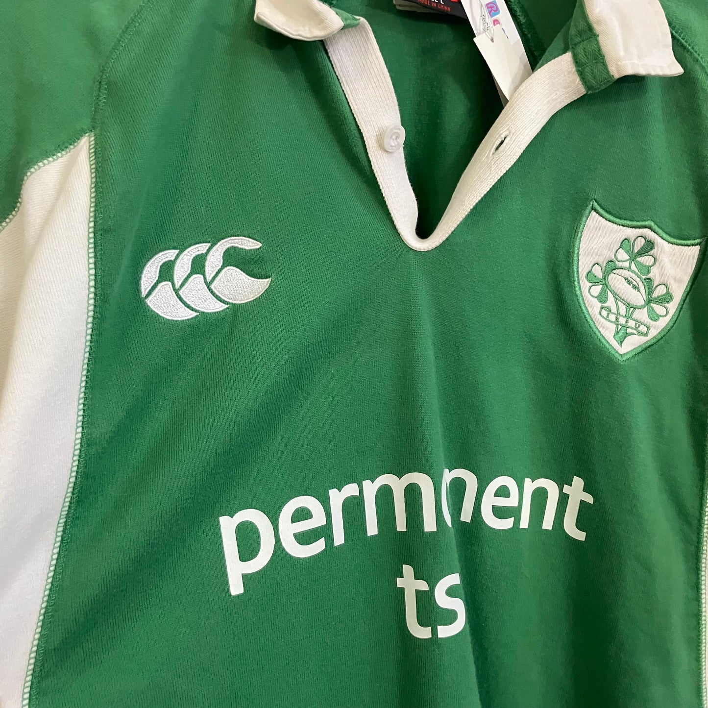 Vintage Ireland Rugby Jersey | Large