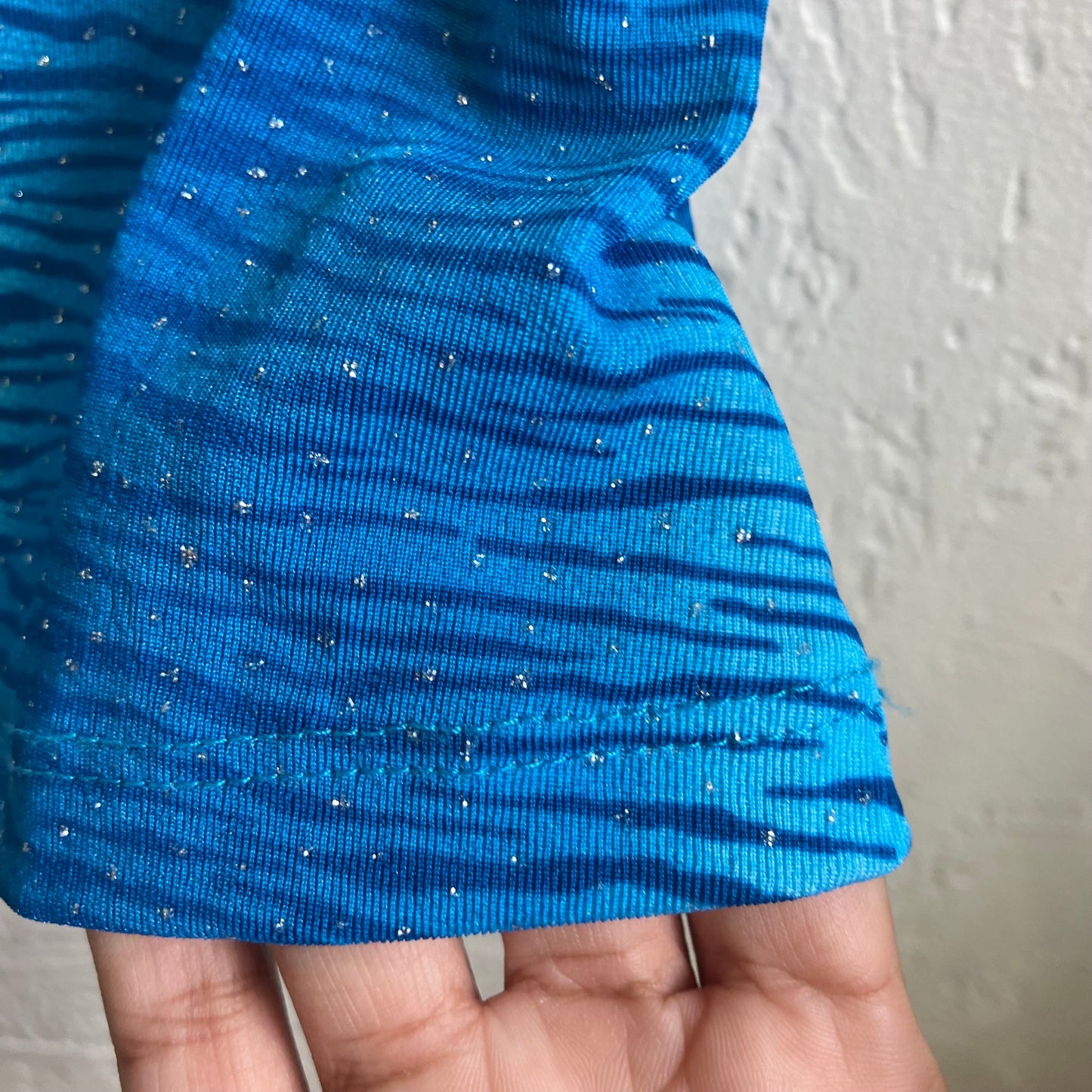 Y2K Blue Cami Tank Top Medium