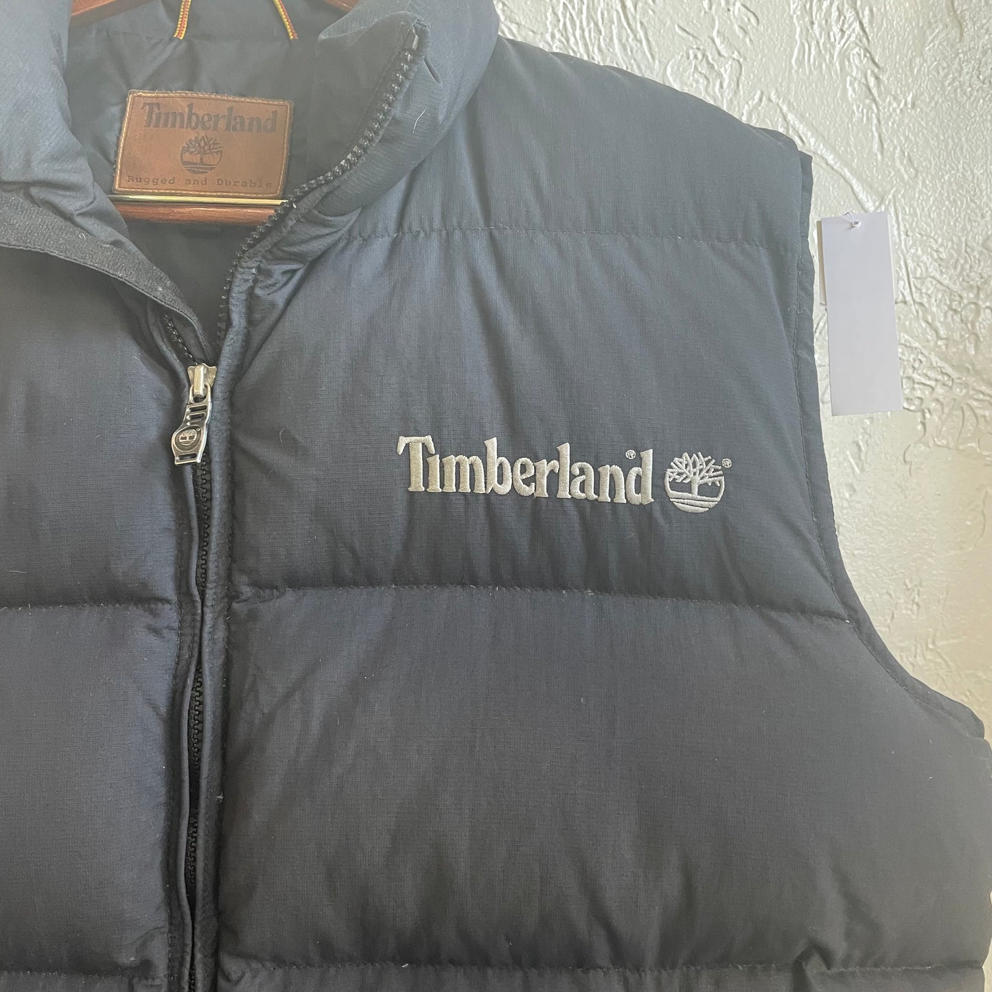 Timberland Y2K Oversized Puffer Vest| Medium