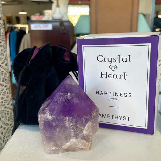 Crystal Heart Amethyst Crystal