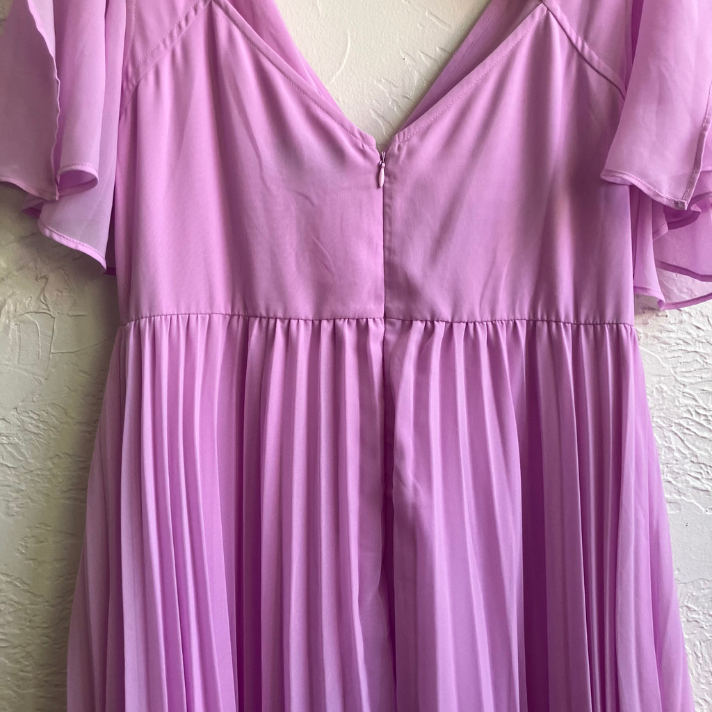 Purple Ruffle Dress | Size 10