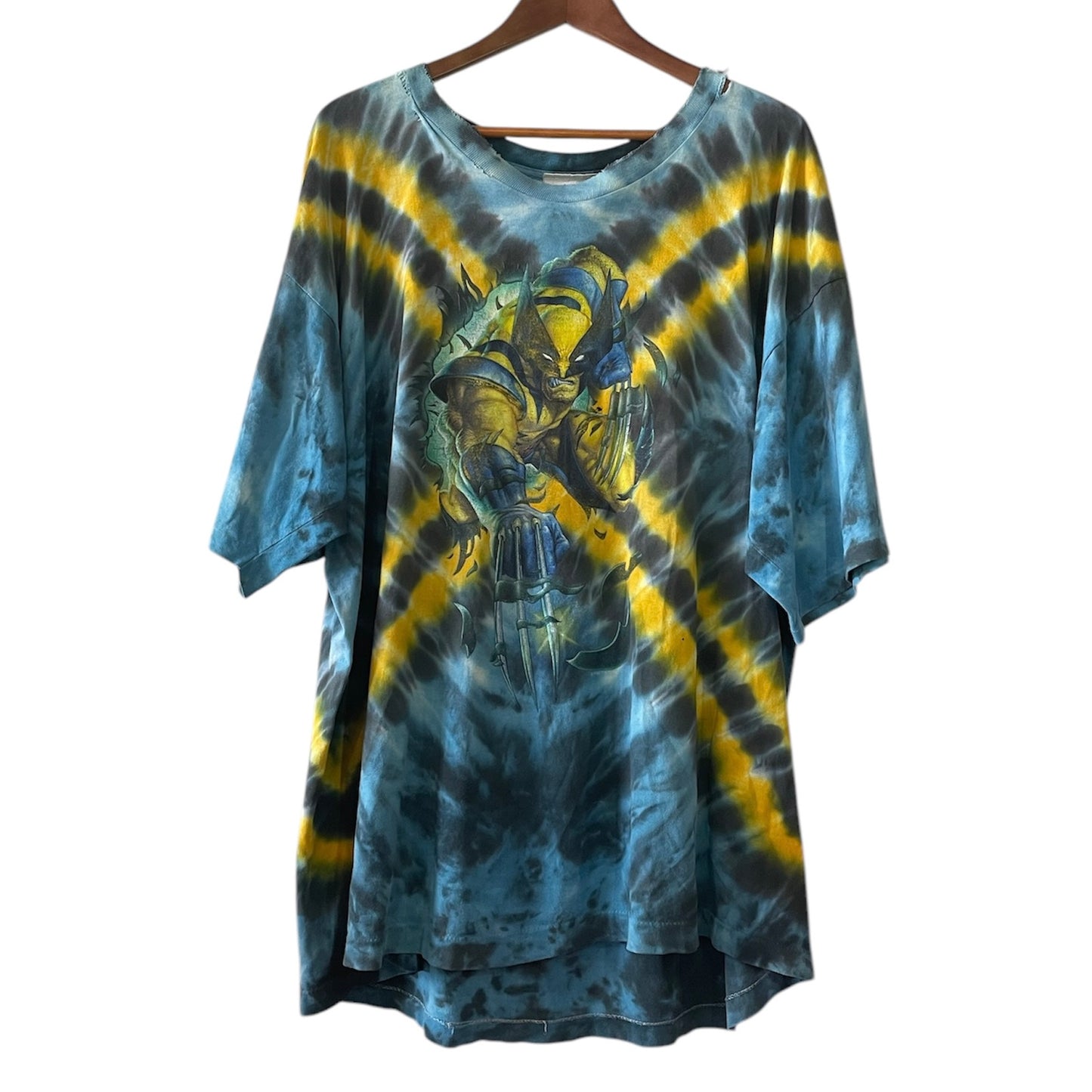 1999 Marvel Wolverine Tit Dye Tee • 2XL