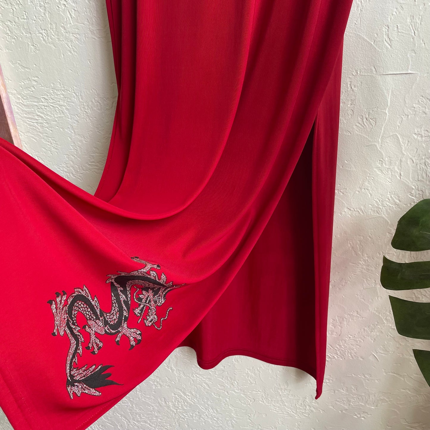 Red Dragon Maxi Skirt